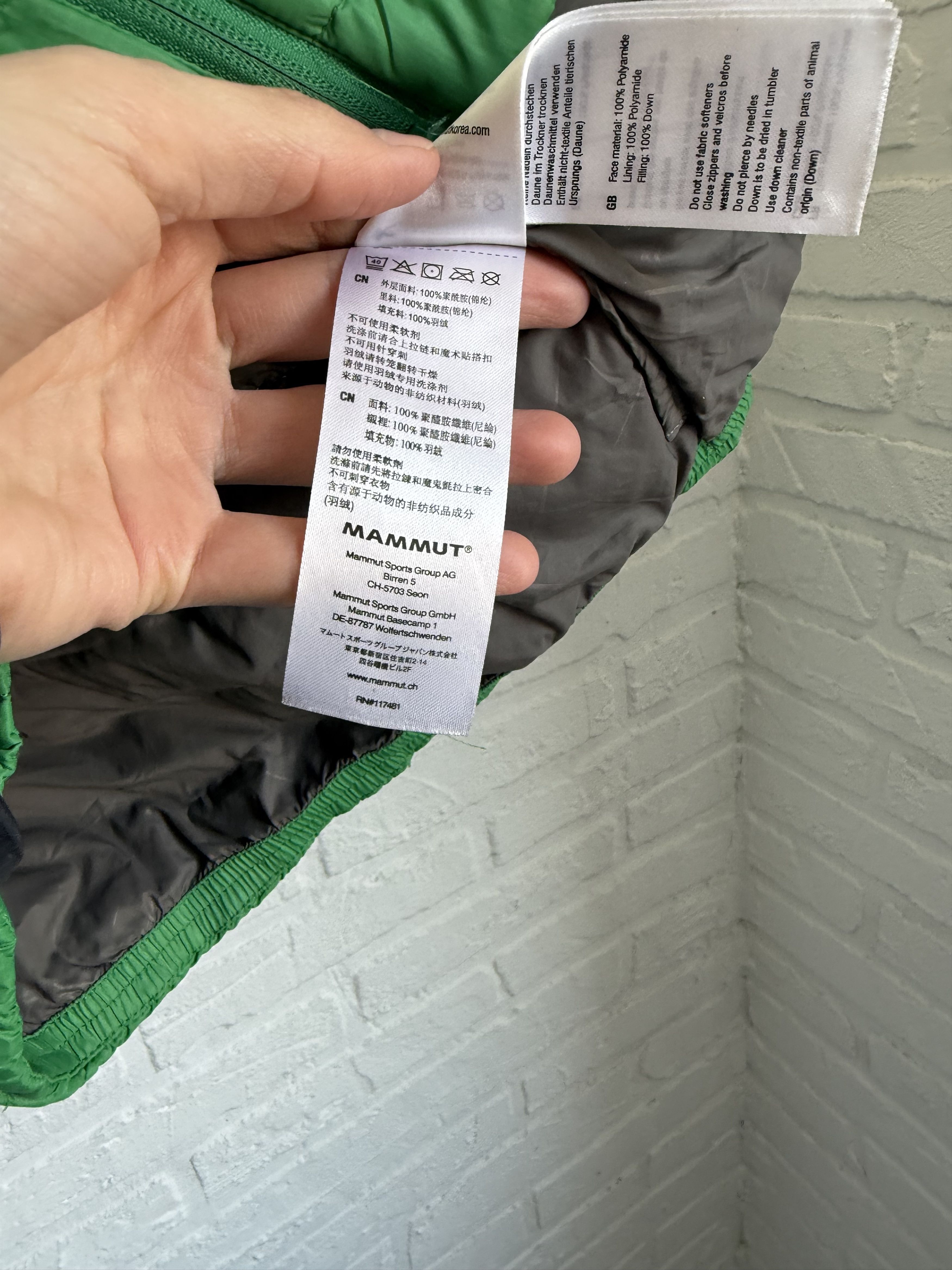 Mammut Mammut Pertex Quantum Goose Down Puffer Hoodie Zip Jacket Size XS / US 0-2 / IT 36-38 - 6 Thumbnail