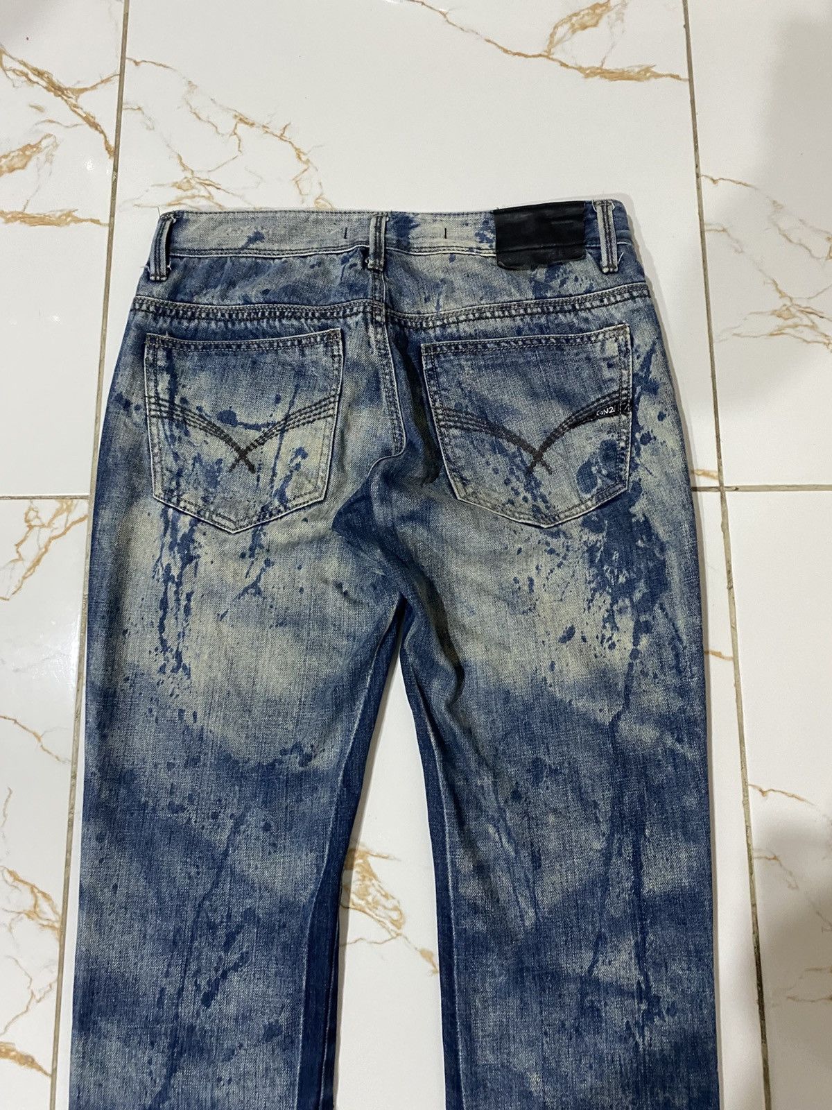 Japanese Brand × Tornado Mart Rare Patern denim wash GV2 Size US 31 - 5 Thumbnail