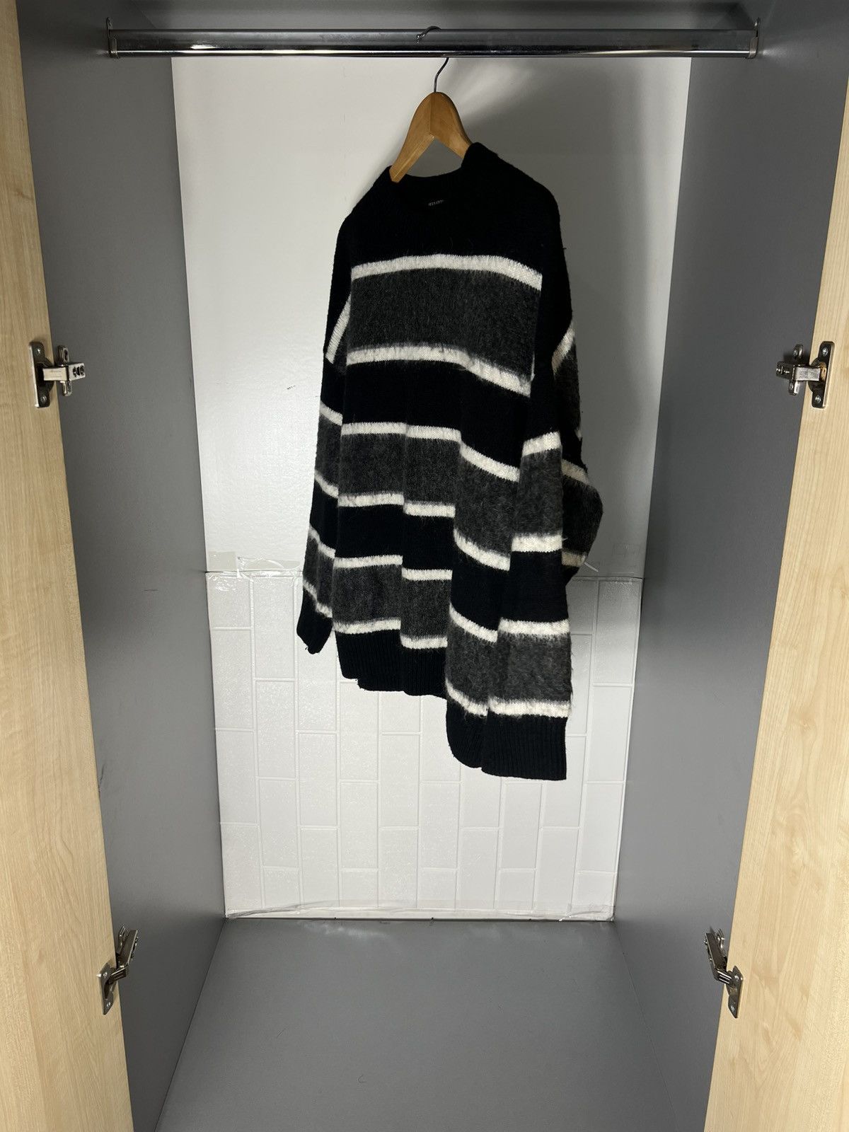 Allsaints ALLSAINTS DESIGNER SWEATER WOOL KNIT JAPANESE BRAND LUXURY Size US M / EU 48-50 / 2 - 9 Thumbnail
