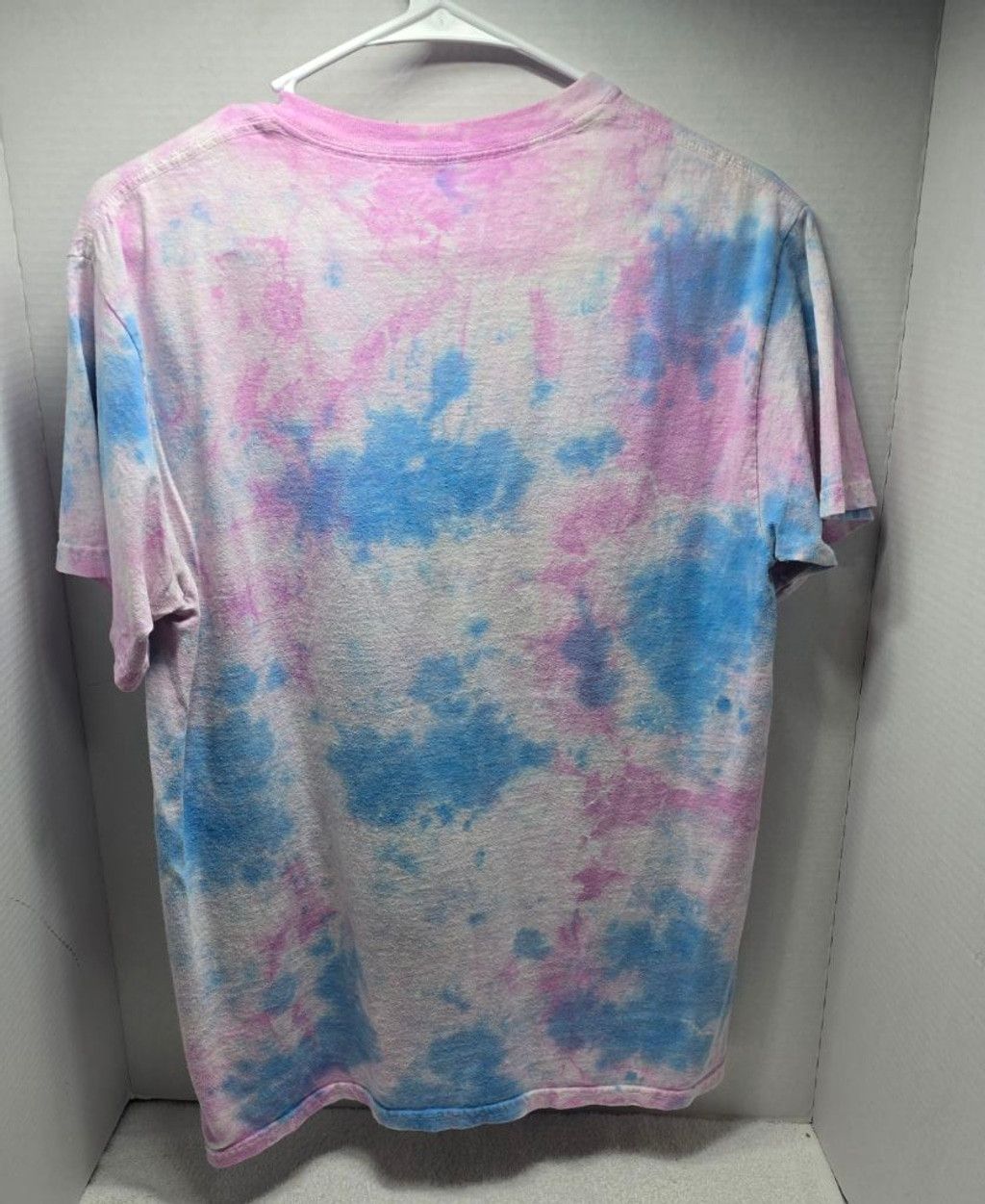 Pink Floyd Men's Pink Floyd Tie-Dye Short Sleeve Tee M Pink Blue Size US M / EU 48-50 / 2 - 5 Thumbnail