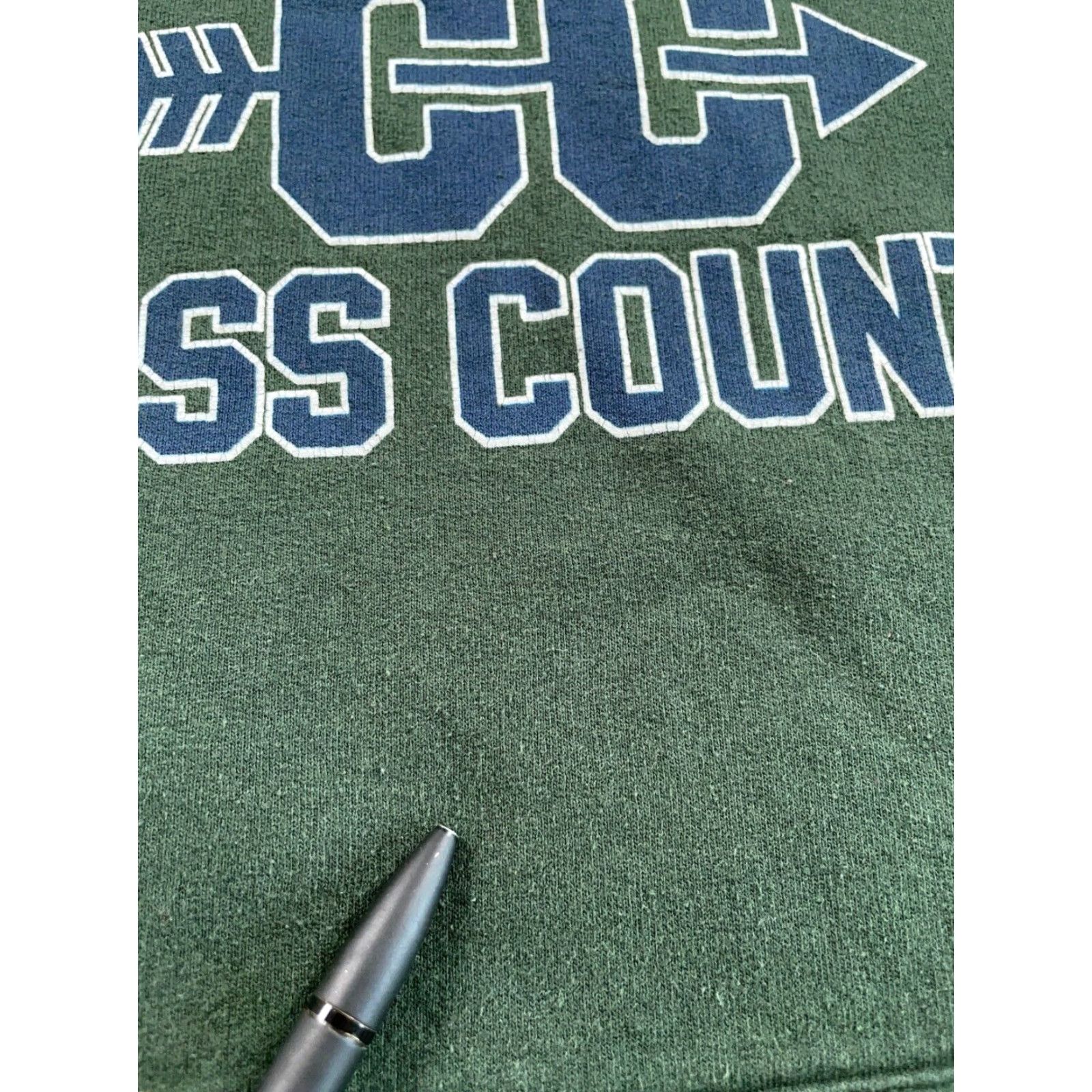 Vintage VINTAGE White Pine Cross Country Hoodie Adult Medium Dark Green Graphic Sweatshirt 90s Mens Size US M / EU 48-50 / 2 - 5 Thumbnail