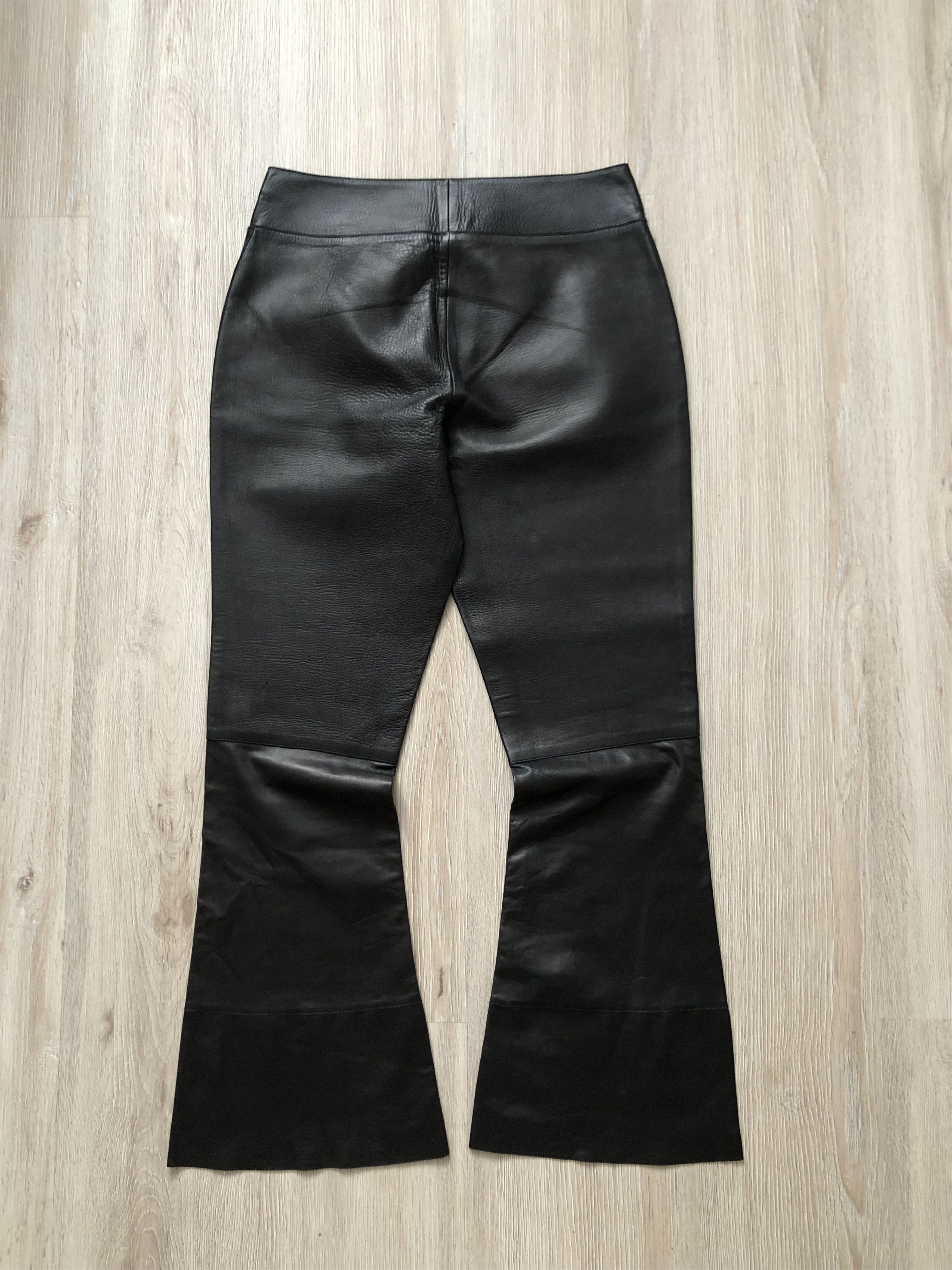 Gucci Vintage Gucci Leather pants 1999 Size 30" / US 8 / IT 44 - 2 Thumbnail