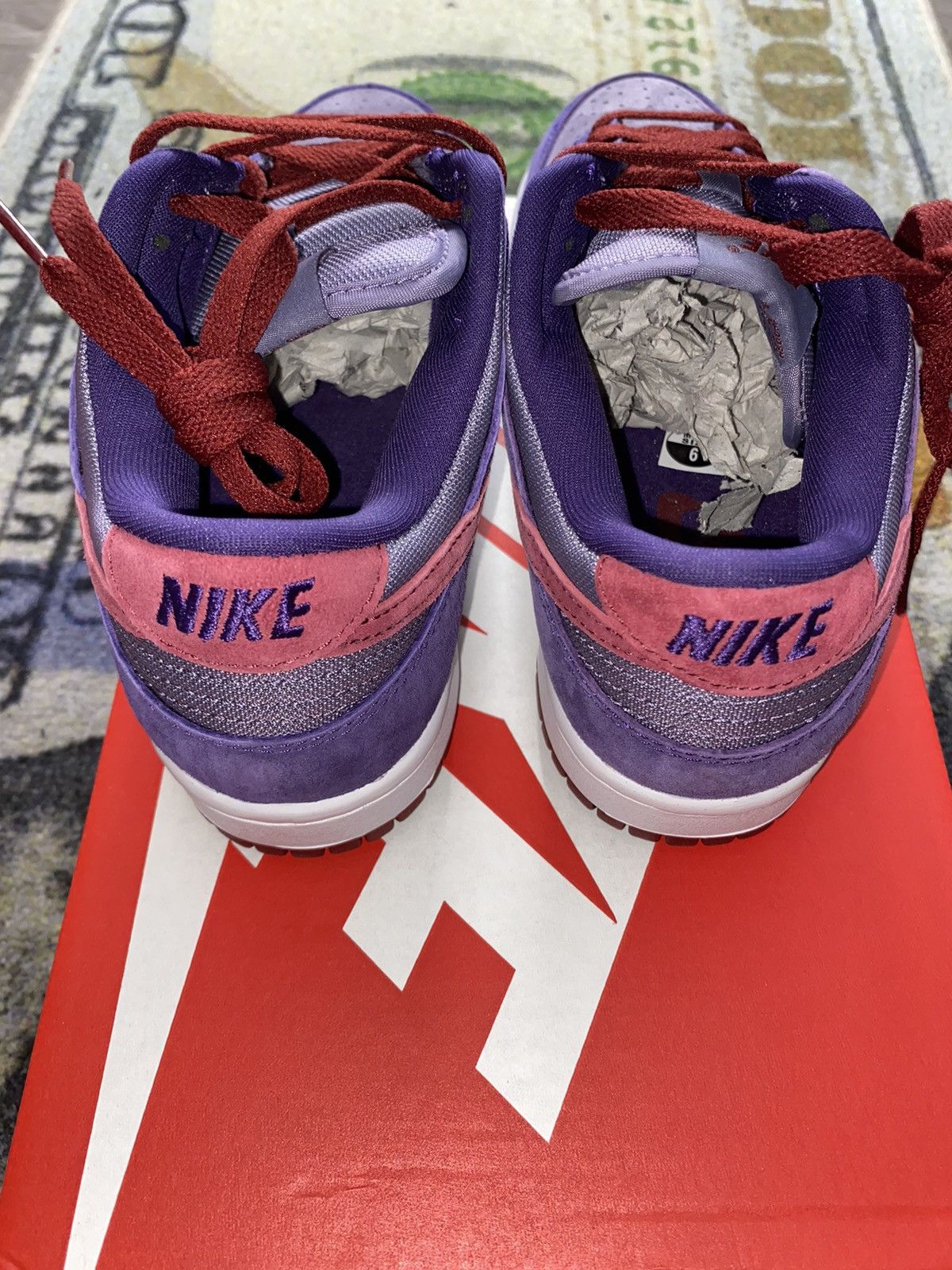 Nike Nike Dunk Low Plum Size US 6 / EU 39 - 3 Thumbnail