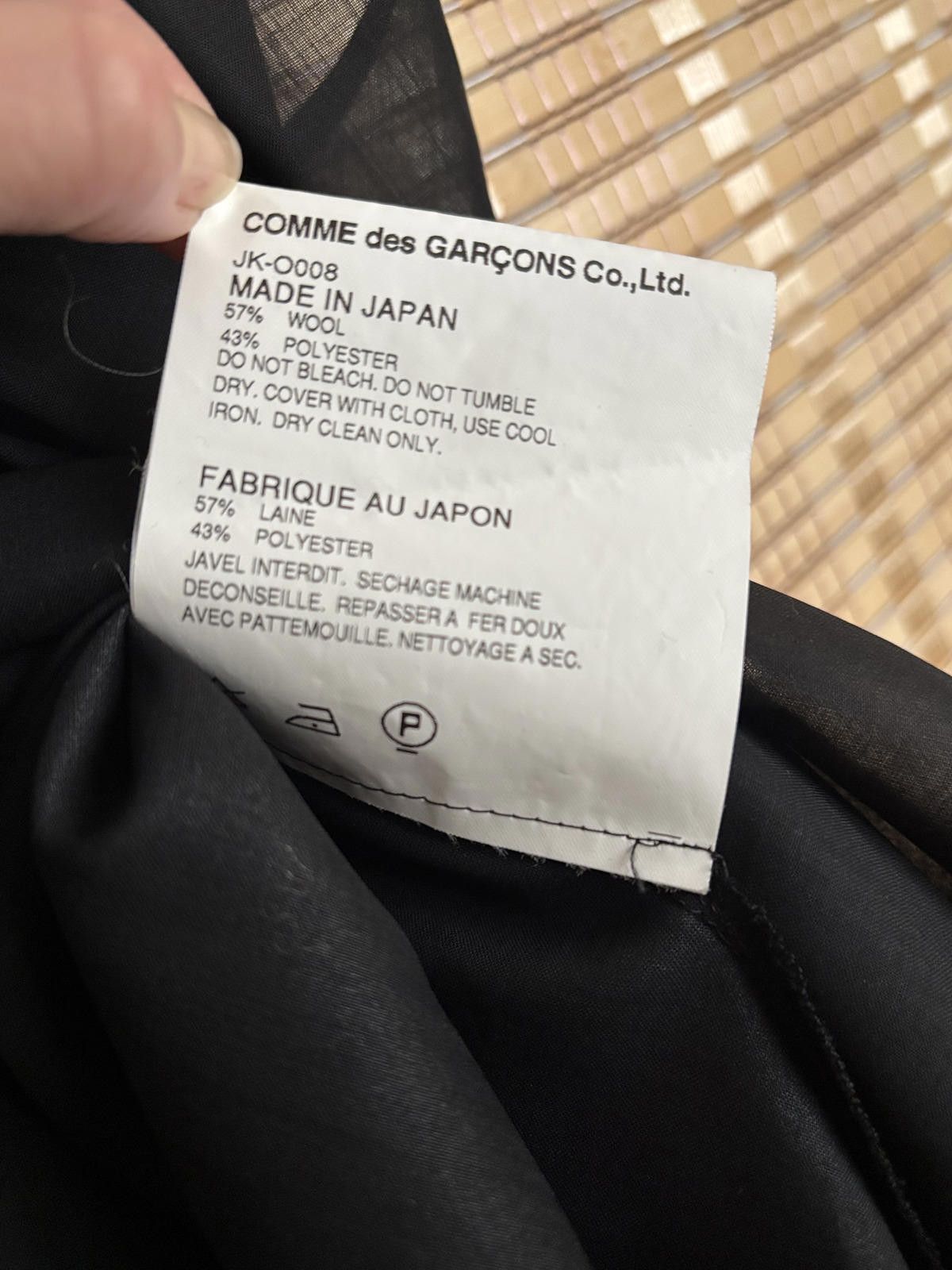 Junya Watanabe COMME des GARÇON JUNYA WATANABE Black Layered Midi Dress Size S / US 4 / IT 40 - 4 Thumbnail