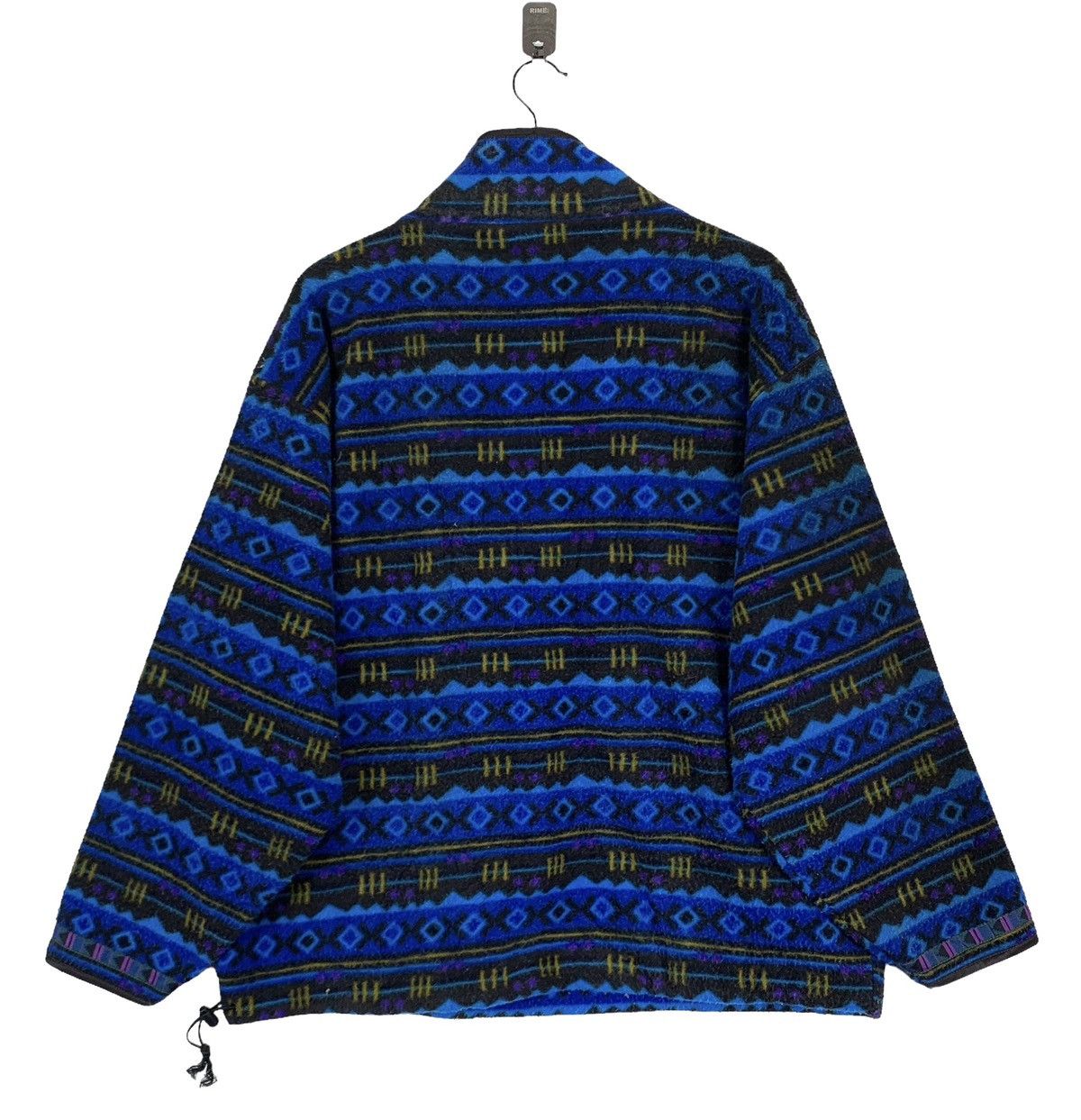 Native × Vintage Vintage Laid Black SurfWear Brand Native Fleece Sweater Size US L / EU 52-54 / 3 - 8 Thumbnail