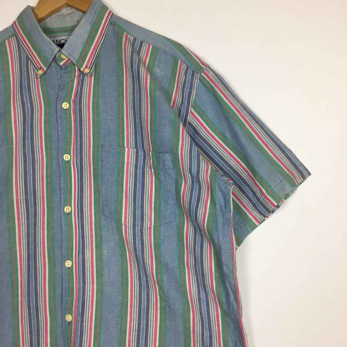 Vintage Vintage Anchor Bay Button Ups Shirt Size US L / EU 52-54 / 3 - 5 Thumbnail