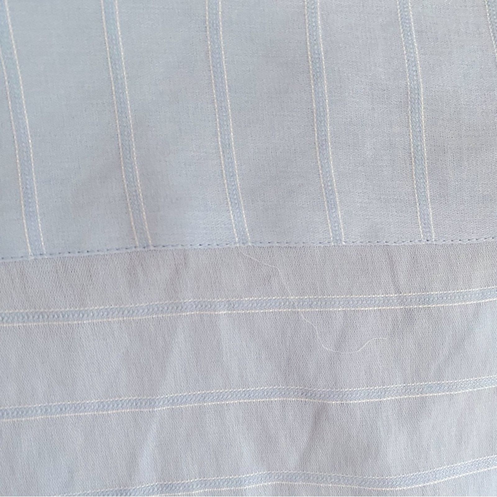 Onia ONIA Mens $189 Light Blue Mandarin Collar Shirt LG EUC Size US L / EU 52-54 / 3 - 12 Thumbnail