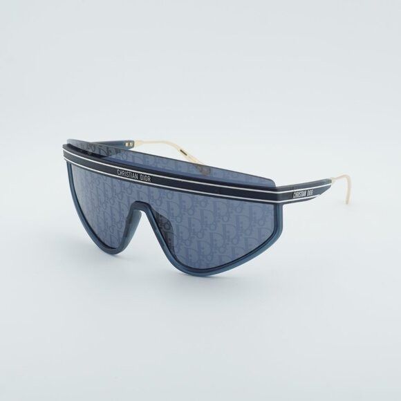 Dior Dior DIORCLUB M2U 31B8 Sunglasses Matte Navy Blue Shield Size ONE SIZE - 6 Thumbnail