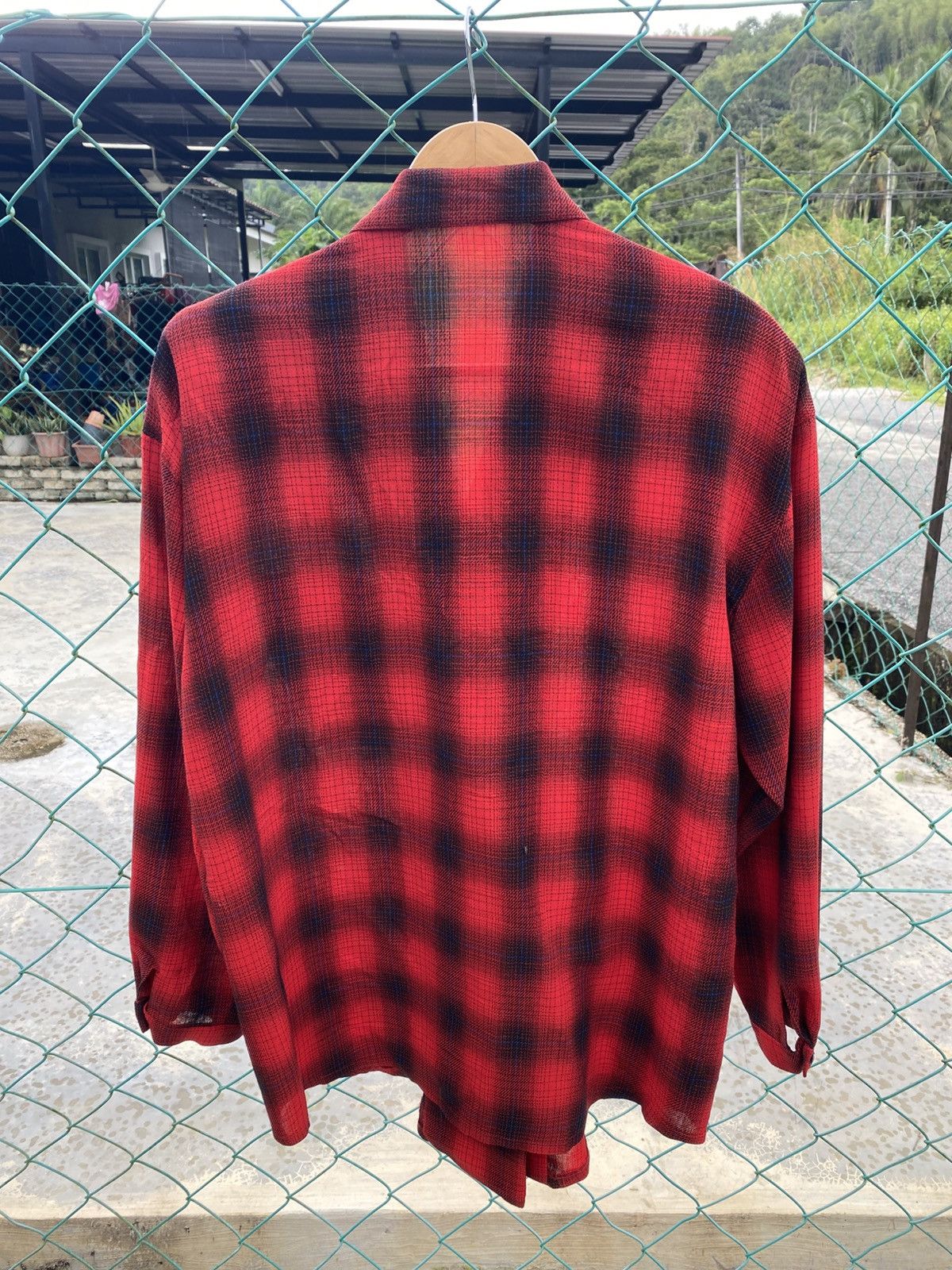 Seditionaries Vintage shadow plaid blouses Size M / US 6-8 / IT 42-44 - 2 Thumbnail