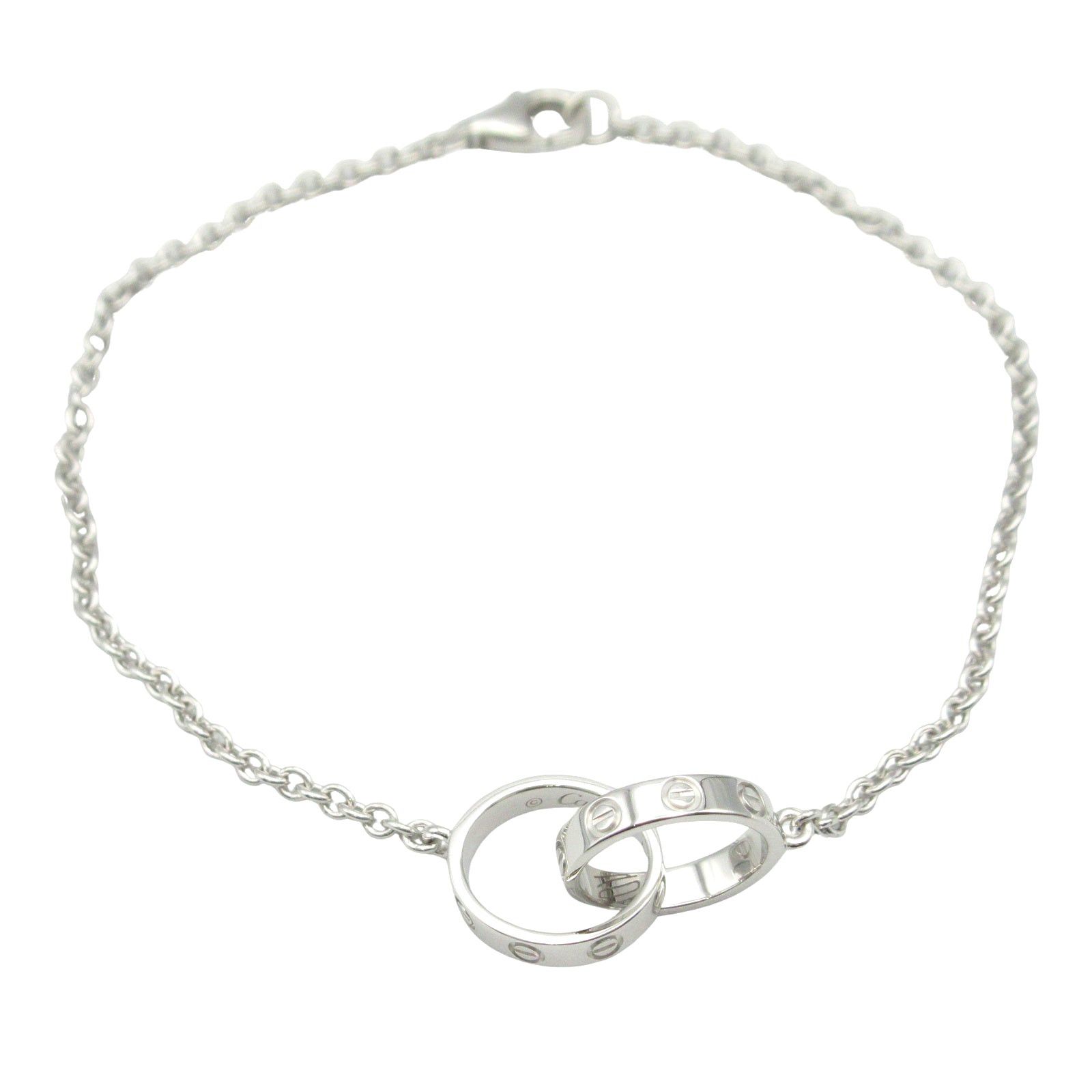 Cartier Cartier Baby Love Bracelet K18Wg (White Gold) Silver Size ONE SIZE - 1 Thumbnail