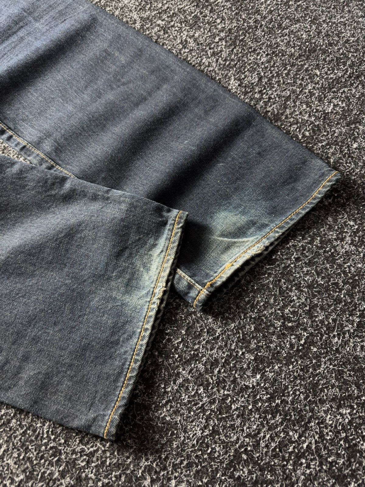 Levi's 00s Y2K USA Levi’s 501 Dark Wash Straight Leg Jeans W34 Size US 34 / EU 50 - 9 Thumbnail
