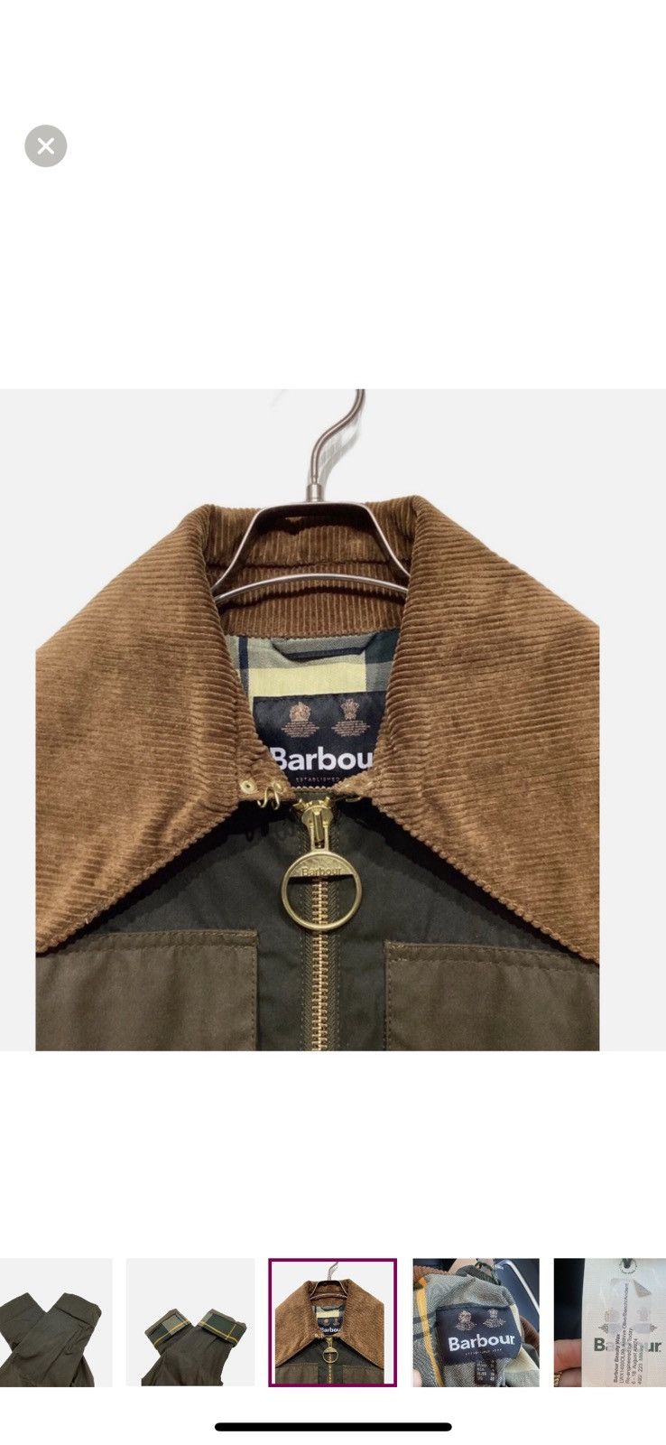 Barbour Barbour Beauly Wax Cotton Jacket Size M Size XS / US 0-2 / IT 36-38 - 6 Thumbnail