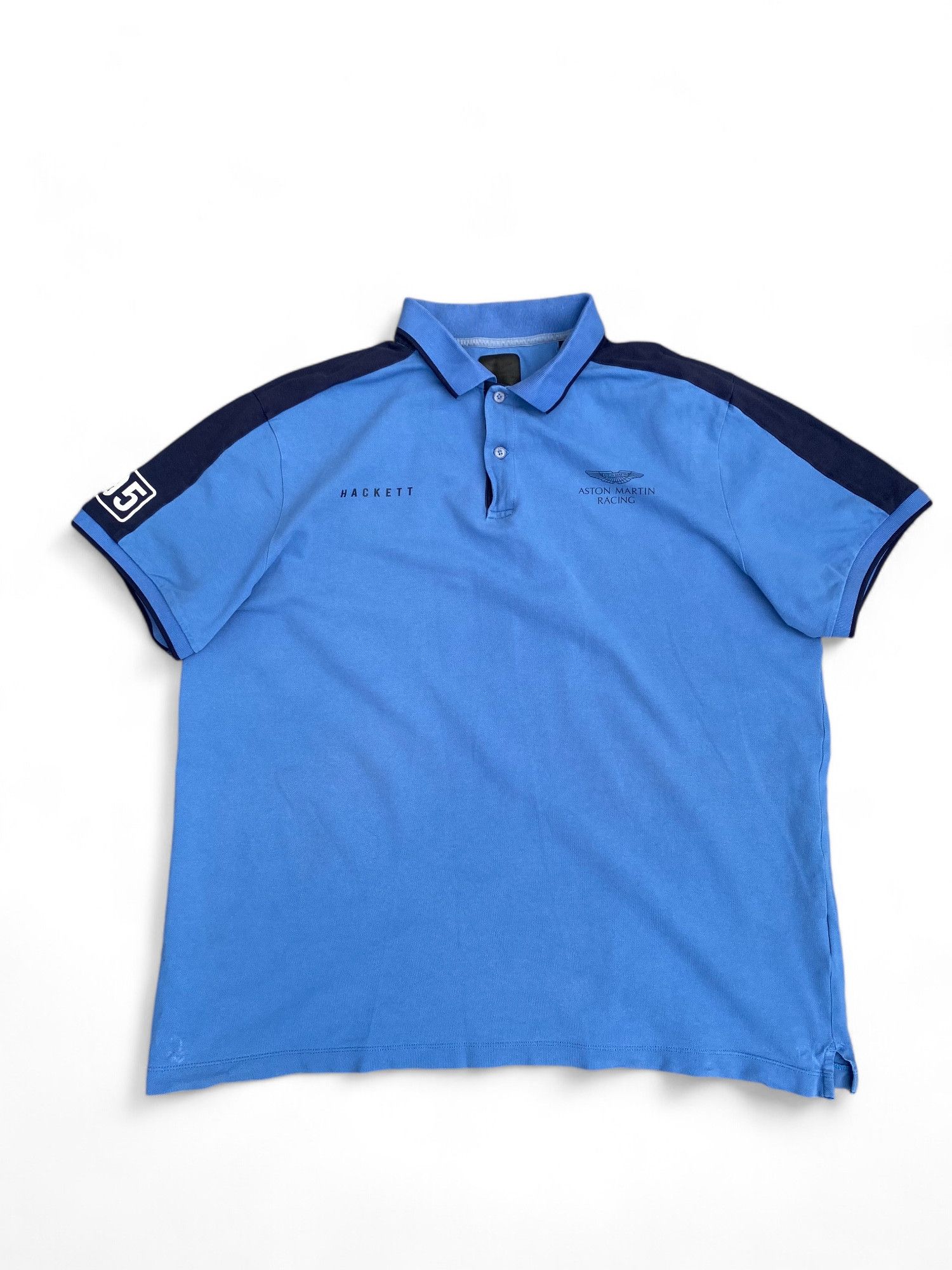 Hackett × Vintage Hackett Aston Martin Polo Shirt Racing Size US XL / EU 56 / 4 - 1 Thumbnail