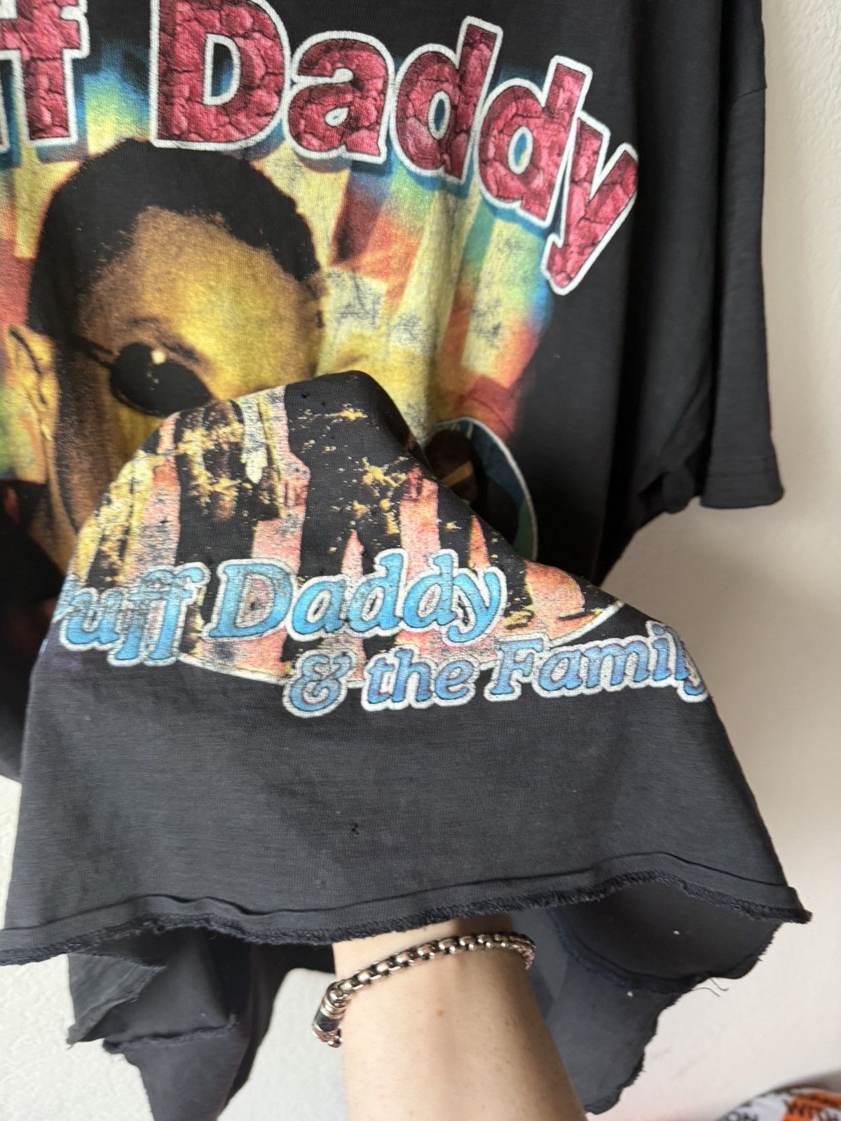 Vintage 1997 Puff Daddy Diddy Rap Tee Size US XL / EU 56 / 4 - 4 Thumbnail