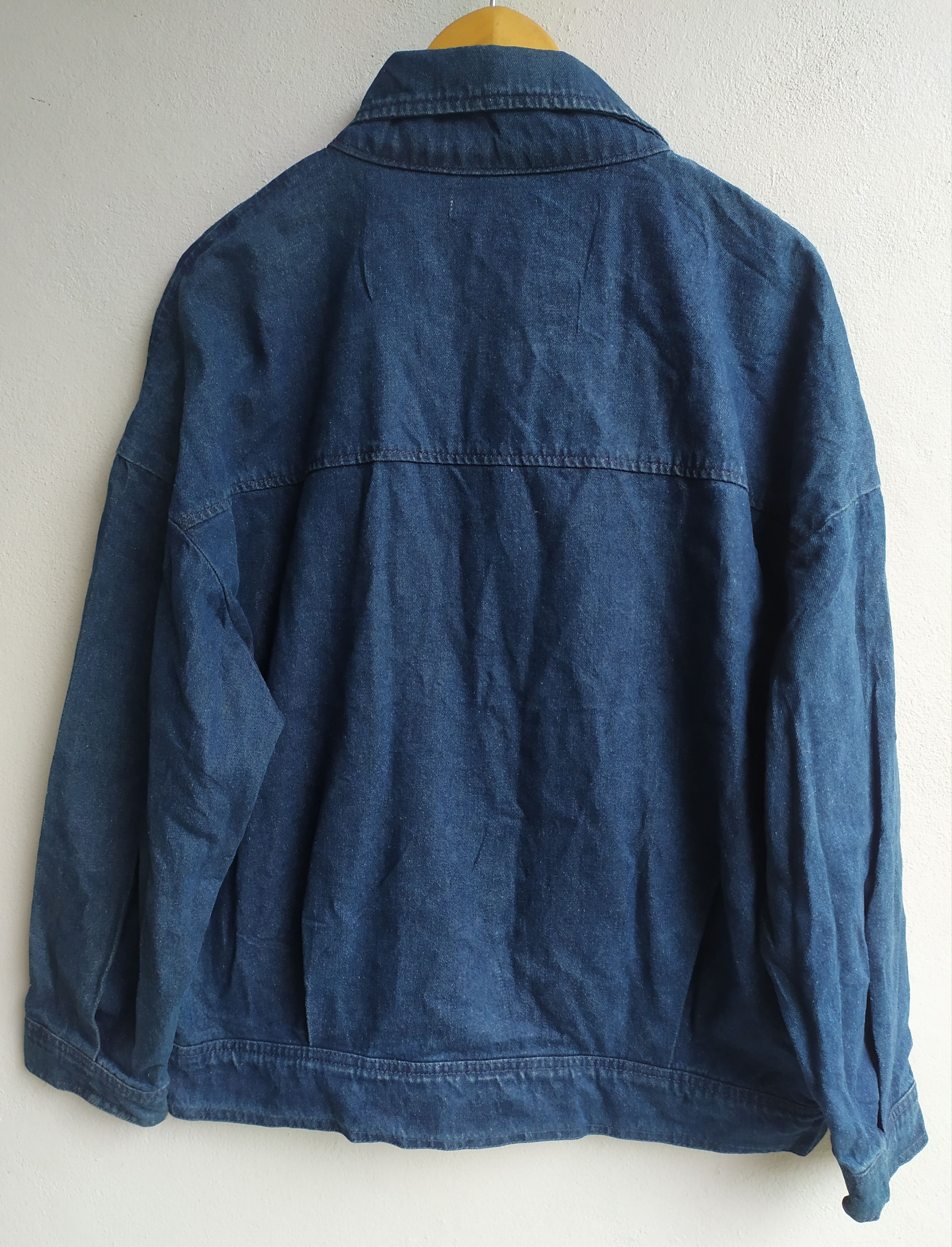 Japanese Brand Japanese GRL denime biker jacket Size US L / EU 52-54 / 3 - 4 Thumbnail