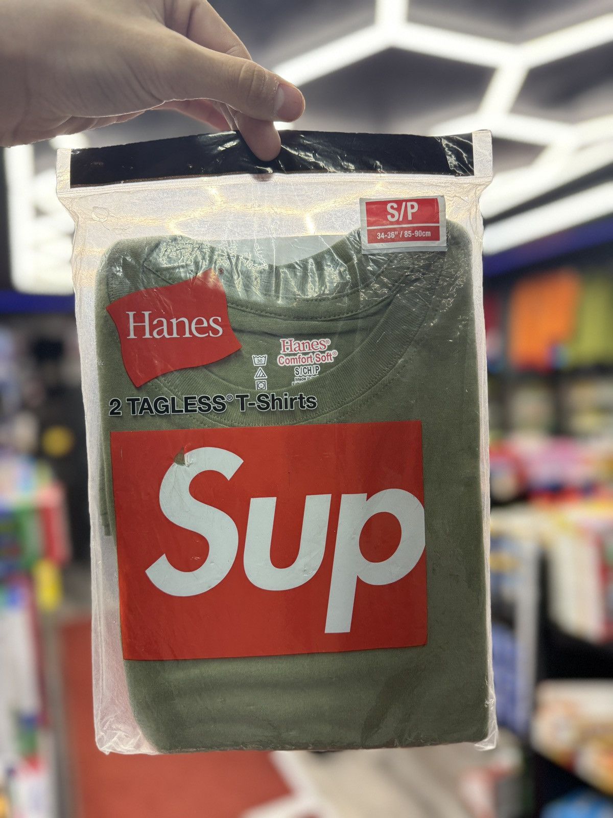 Supreme Supreme Hanes Tagless. Tee (2pack) Size US S / EU 44-46 / 1 - 1 Thumbnail