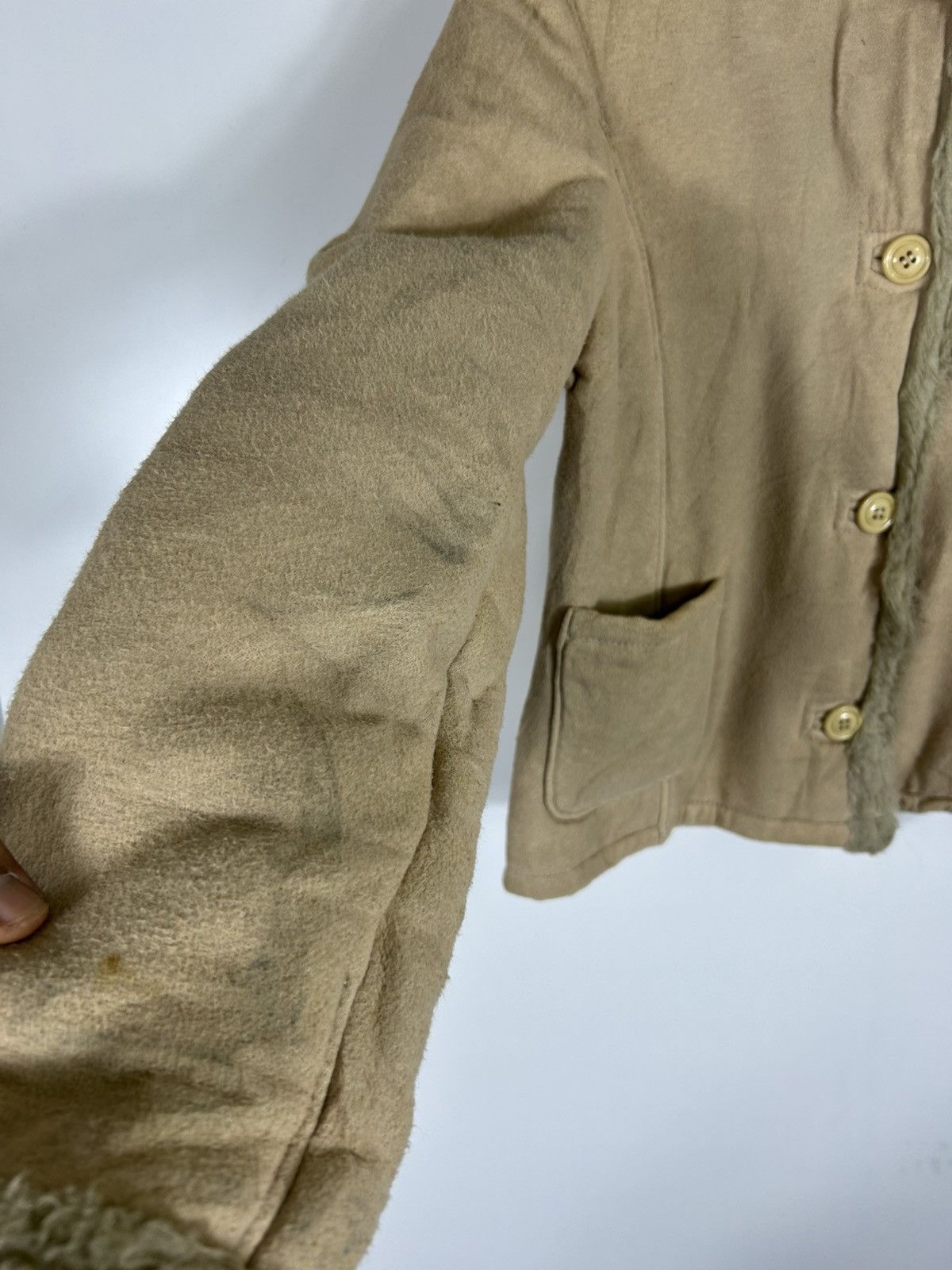 Japanese Brand 🔥Luxury ANAYI Japan Hooded Button Cropped Jacket Size M / US 6-8 / IT 42-44 - 8 Thumbnail