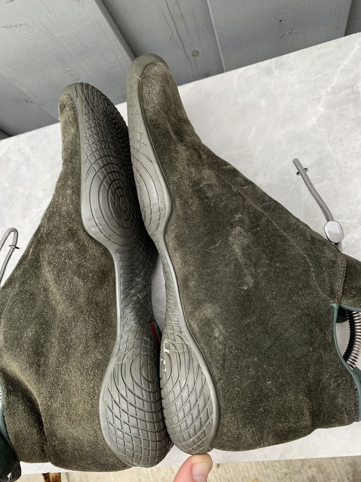 Prada × Vintage Vintage Prada Sport Boots F/W 1999 0773 Suede Hiking 2000s Size US 7.5 / IT 37.5 - 17 Thumbnail