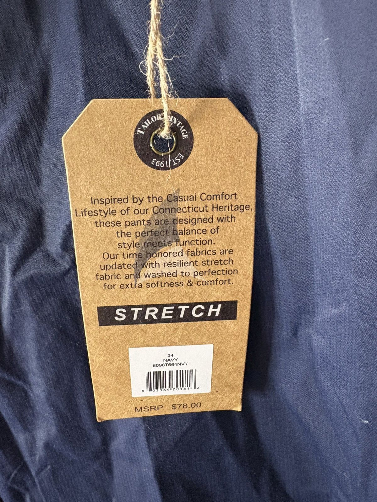 Vintage NWT Tailor vintage shorts stretch waist size 34 Size US 34 / EU 50 - 3 Thumbnail