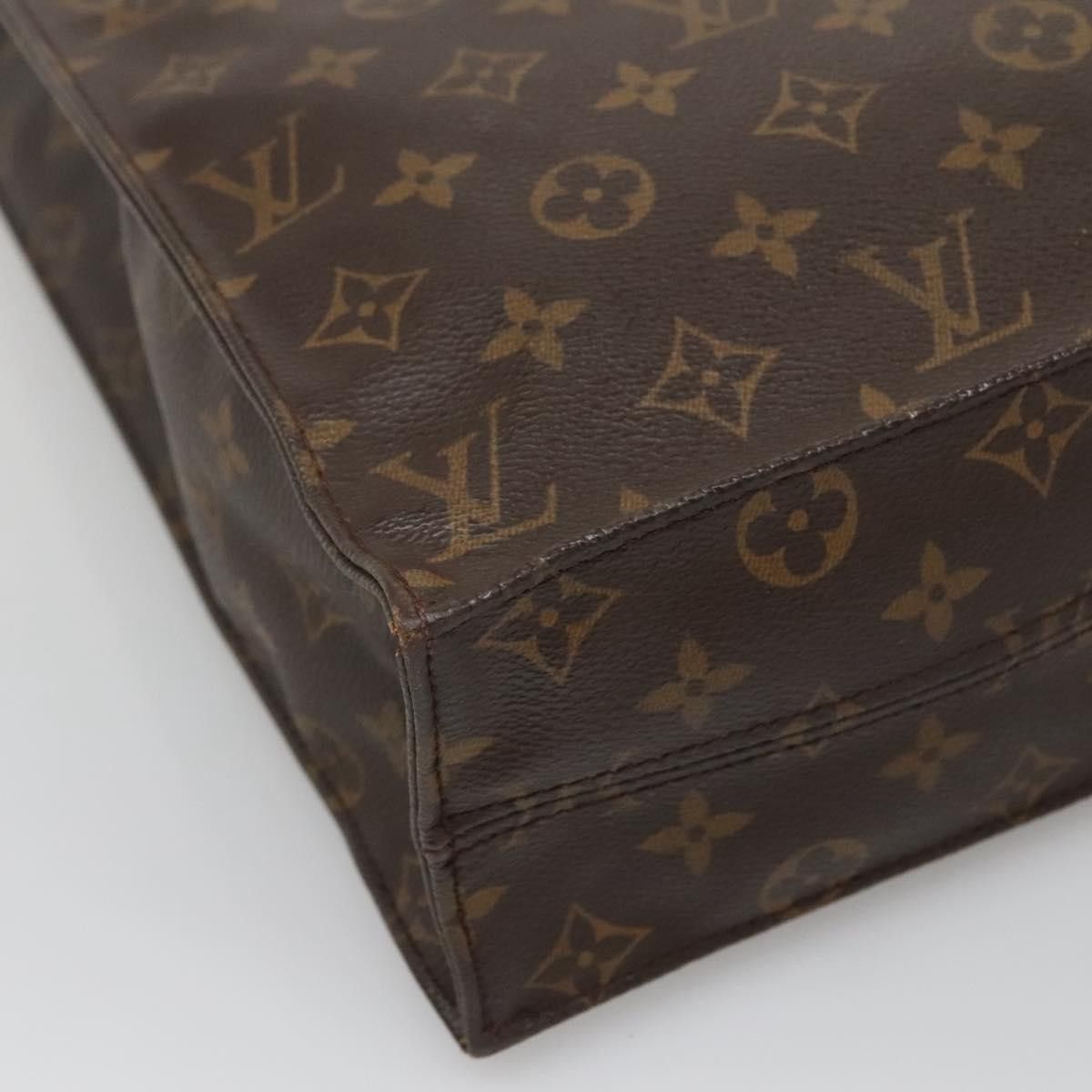 Louis Vuitton LOUIS VUITTON Monogram Sac Plat Hand Bag M51140 Size ONE SIZE - 16 Thumbnail