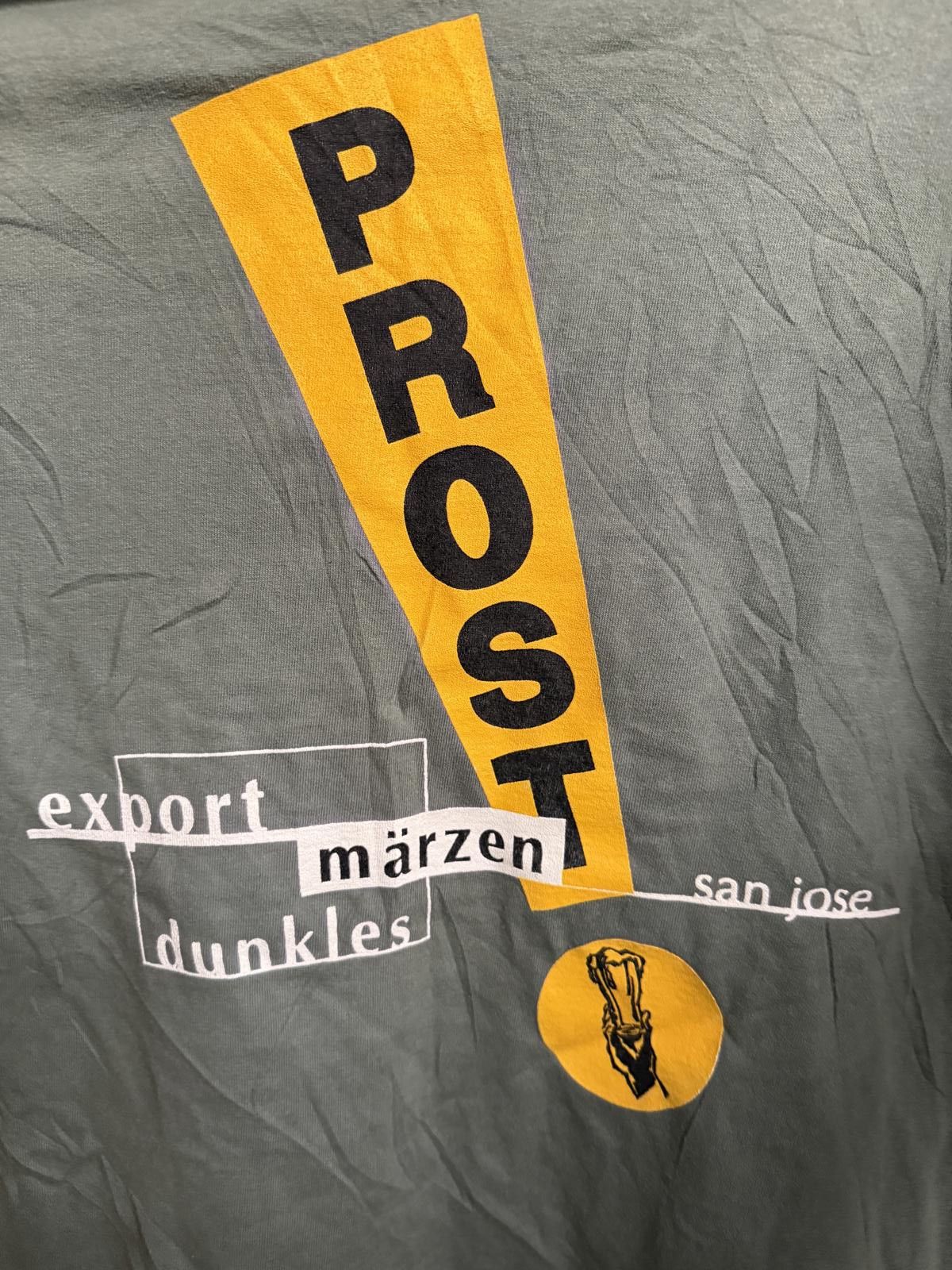 Designer VTG Gordon Biersch Brewery T-shirt Prost Marzen Beer Tee - L Size US L / EU 52-54 / 3 - 8 Thumbnail