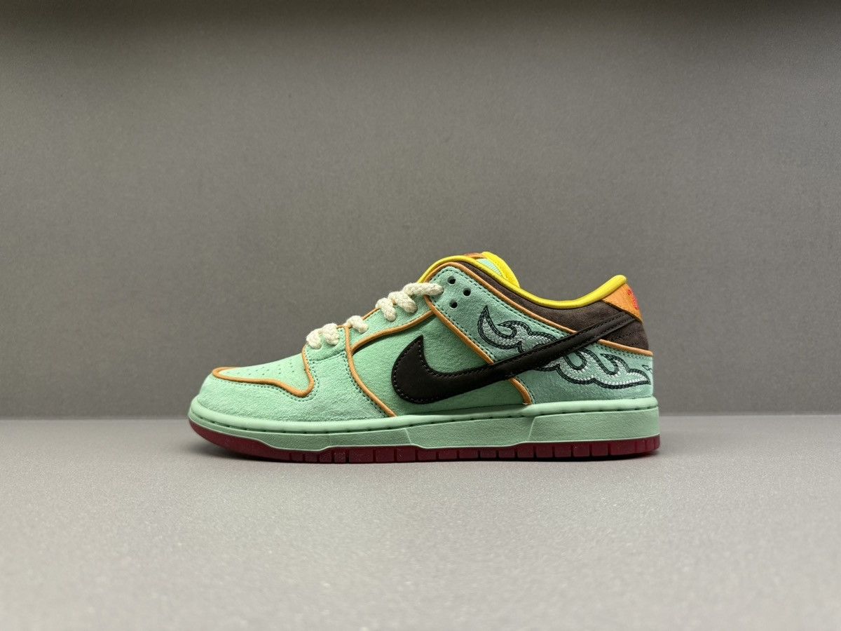 Nike Nike SB Dunk Low Rodeo Tourmaline Size US 9 / EU 42 - 6 Thumbnail