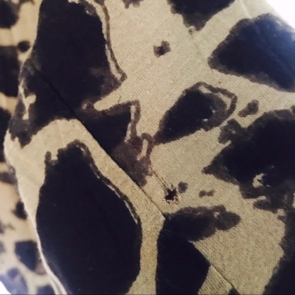 Other Kensie Women’s Size M Animal Print 3/4 Sleeve Soft Top Size M / US 6-8 / IT 42-44 - 4 Thumbnail