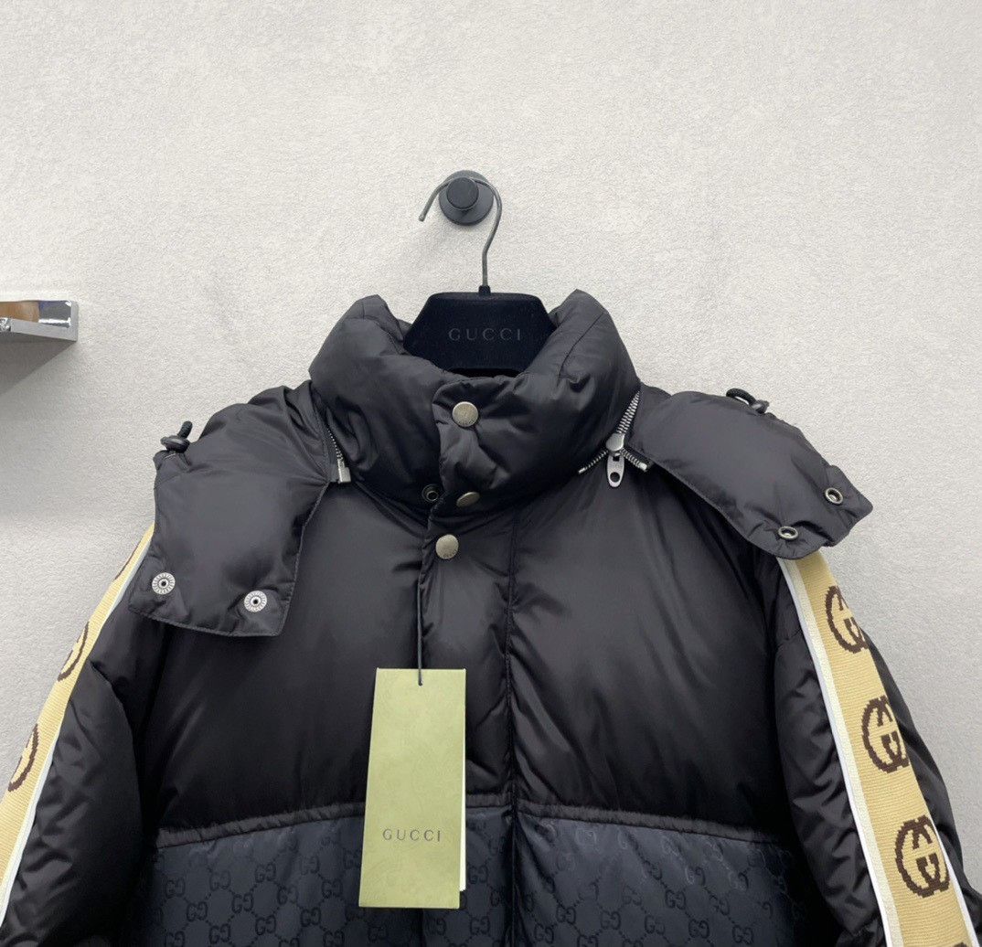 Gucci Gucci Black double G reflective down jacket 2501-Nextarrow Size US S / EU 44-46 / 1 - 4 Thumbnail