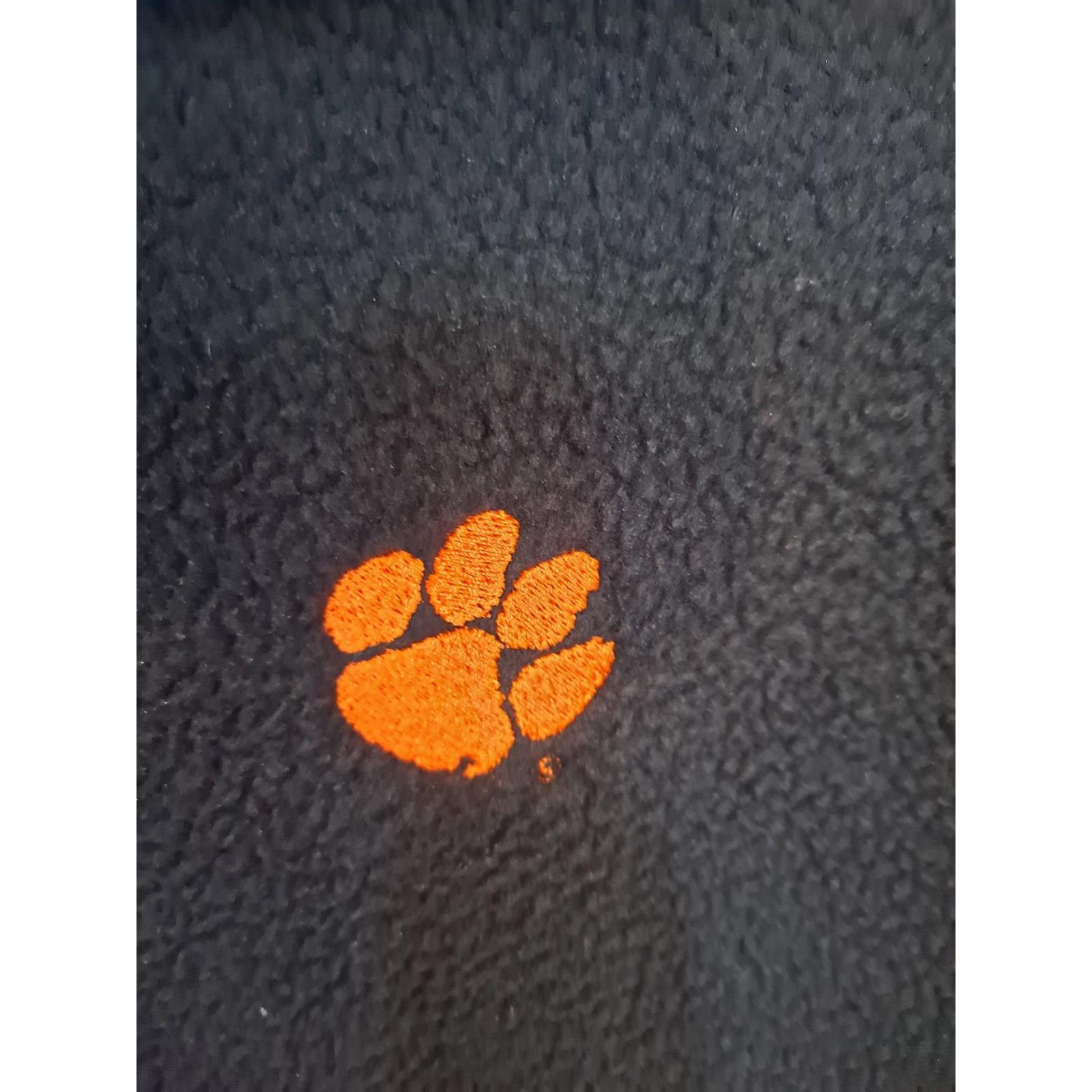 Cutter & Buck New Cutter and Buck Black Fleece Jacket with Orange Clemson Size US XL / EU 56 / 4 - 2 Thumbnail
