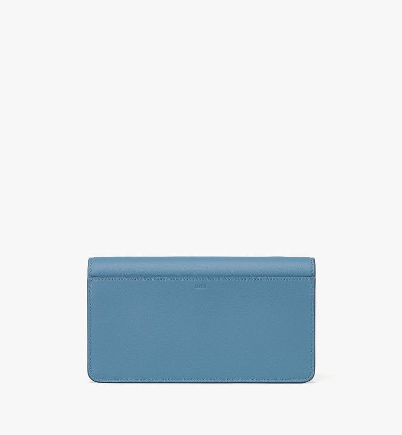 MCM o1mt1gz1125 Size: OS / Fold Wallet Large in Blue Size ONE SIZE - 3 Thumbnail