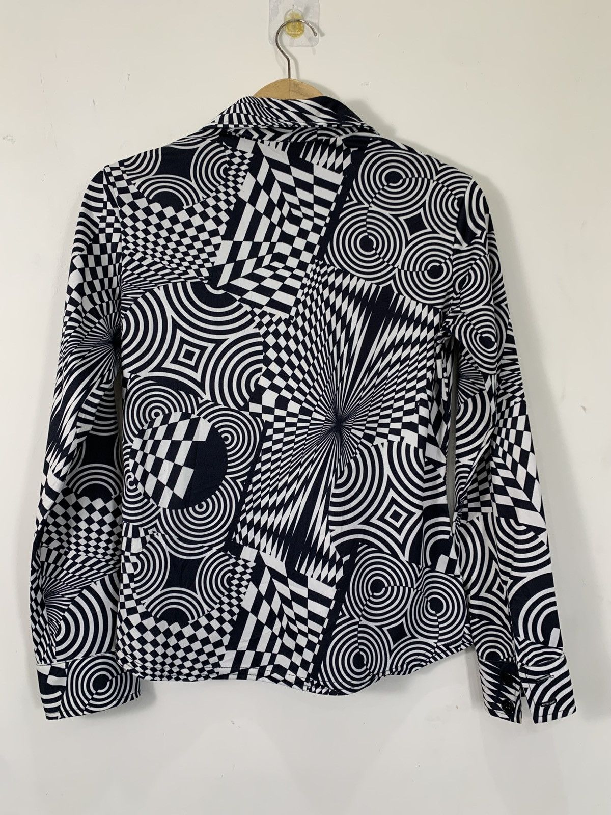 Designer vintage psychodelic button up shirt Size S / US 4 / IT 40 - 4 Thumbnail