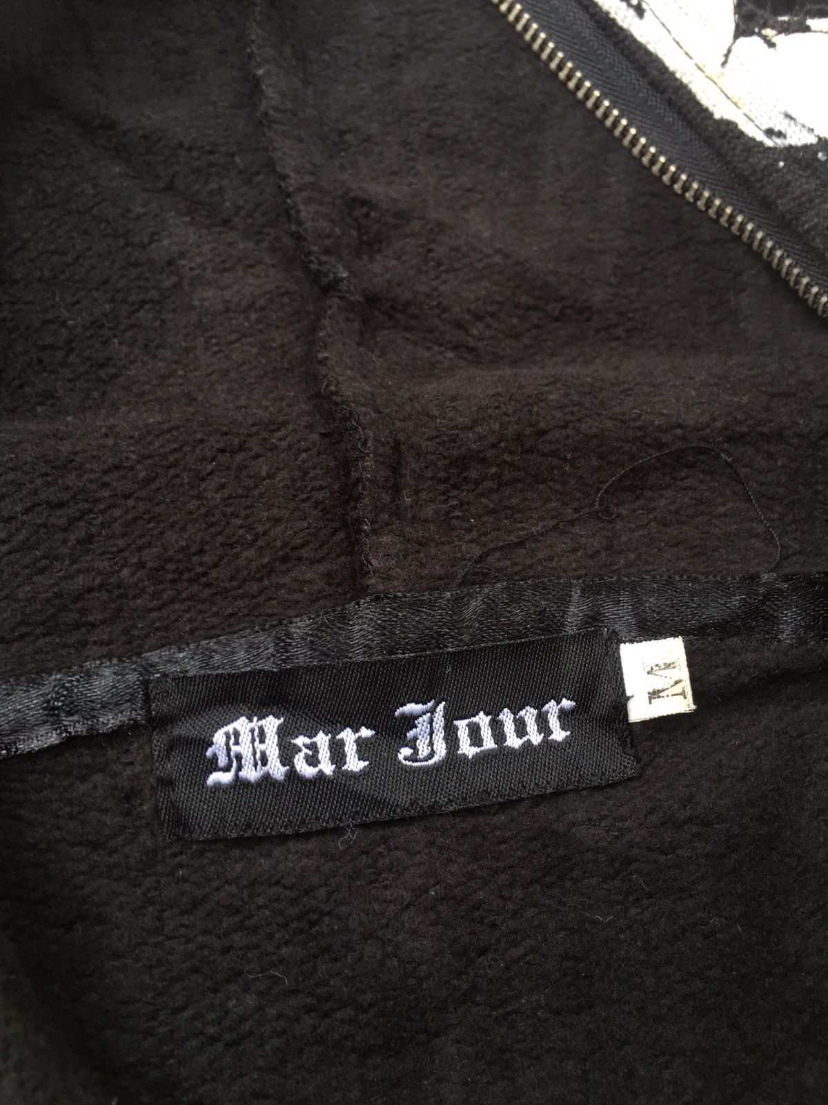 If Six Was Nine × Japanese Brand × Le Grande Bleu (L.G.B.) Mar Jour Skeleton Ful zip Hoodie Gothic punk Size US M / EU 48-50 / 2 - 6 Thumbnail
