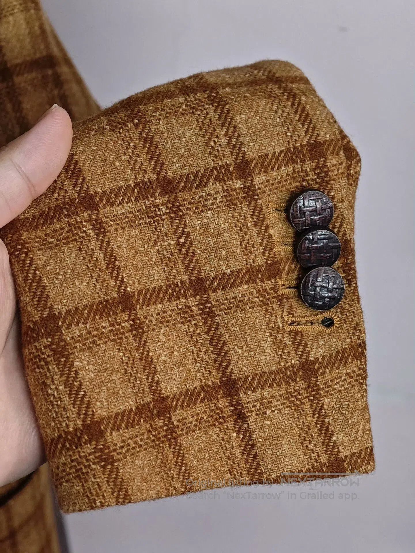Japanese Brand Italian Wool Blend Casual Blazer. Size US M / EU 48-50 / 2 - 4 Thumbnail