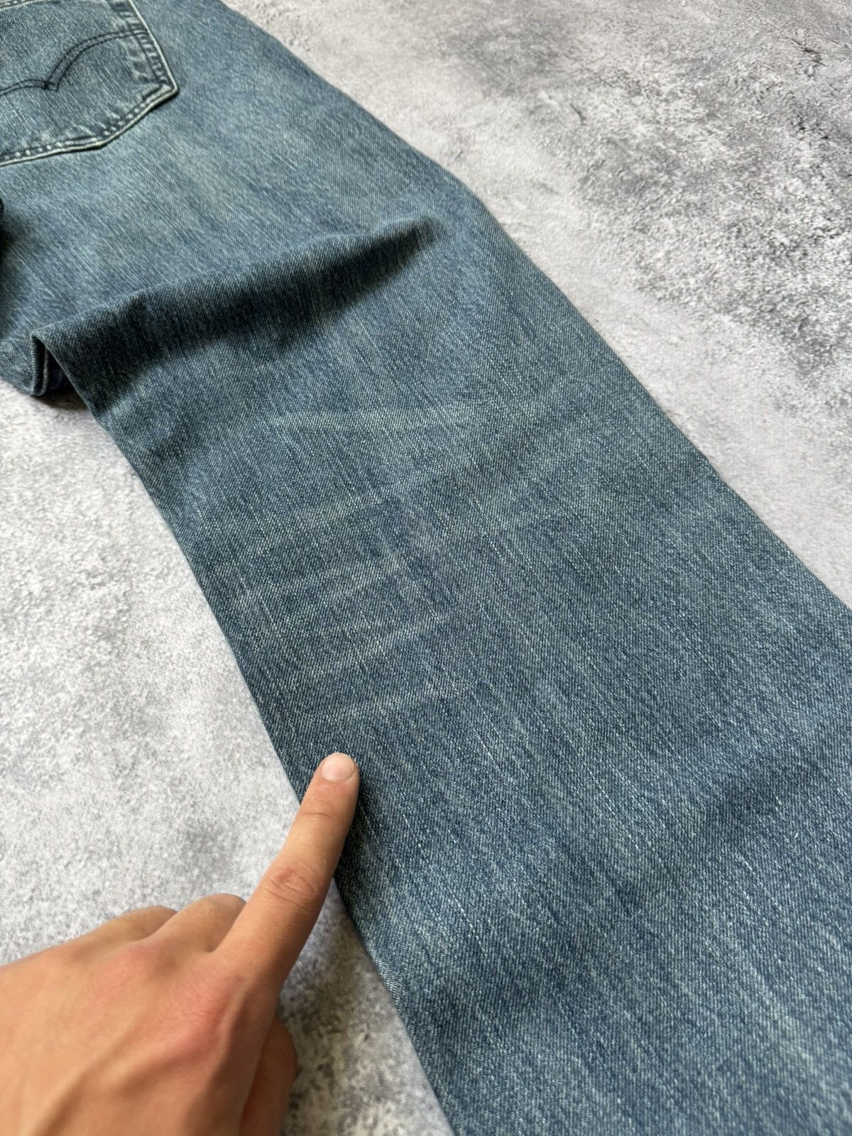 Levi's × Vintage Vintage Levi’s 501 Faded Blue Jeans 34x32 Size US 34 / EU 50 - 11 Thumbnail