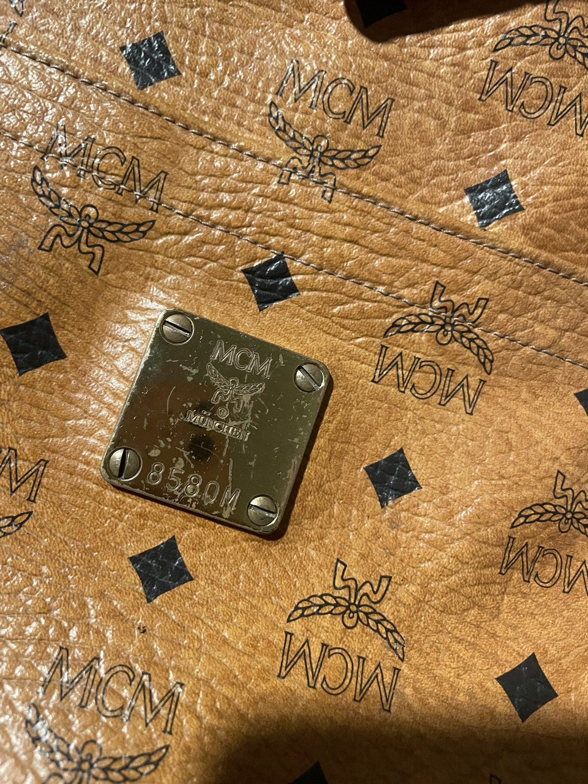 MCM Vintage MCM messenger bag Size ONE SIZE - 2 Thumbnail