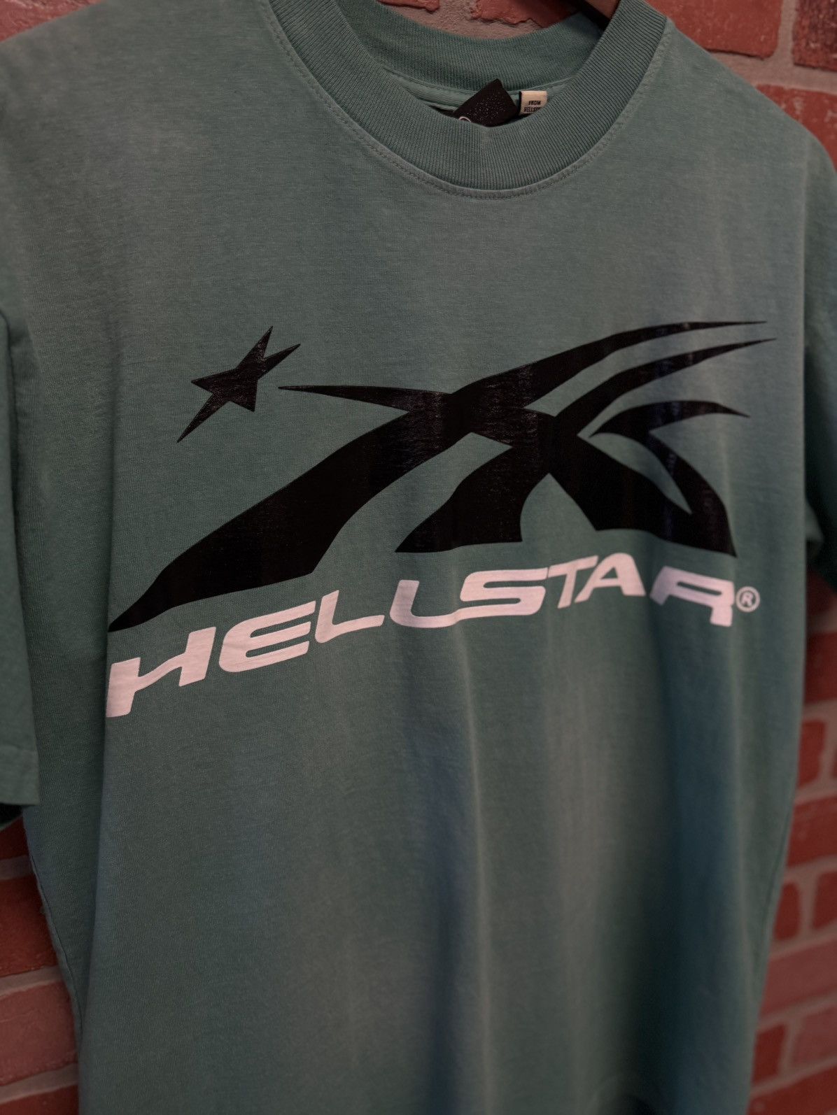 HELLSTAR Hellstar Green Logo Tee Shirt 100% Authentic Size S Size US S / EU 44-46 / 1 - 4 Thumbnail