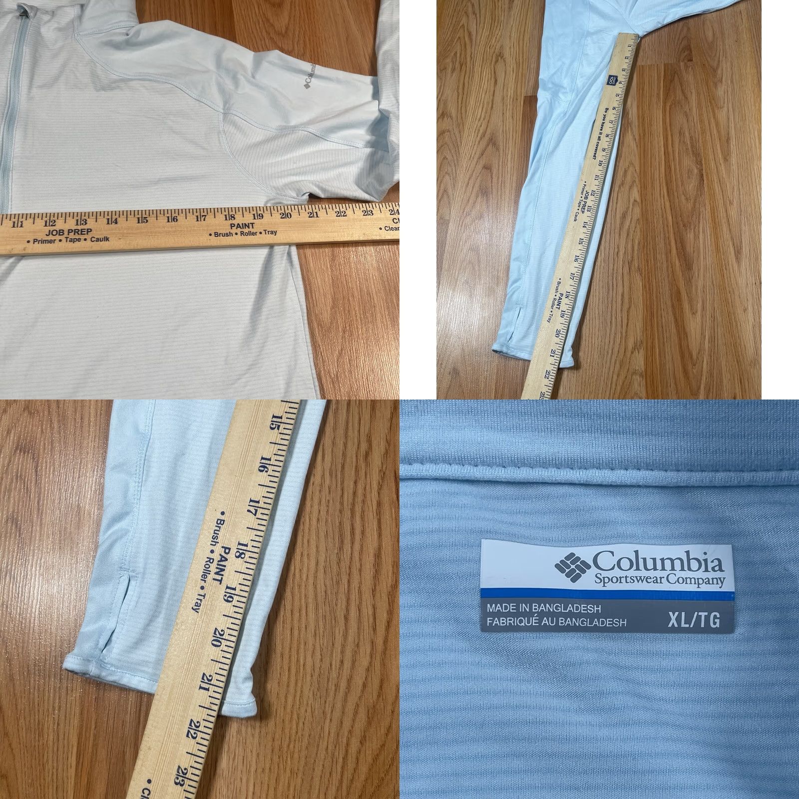 X-LARGE Columbia Sweater Womens XL X-Large 1/4 Zip Shirt Pullover Activewear Running Golf Workout Blue Logo Sweater 1/4 Zip Womens XL Columbia Size XL / US 12-14 / IT 48-50 - 8 Thumbnail