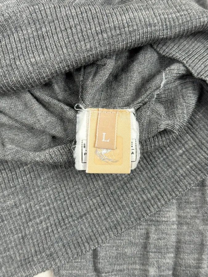 John Galliano 2010s John Galliano Black & Grey Abstract USA Sweater Size US M / EU 48-50 / 2 - 7 Thumbnail