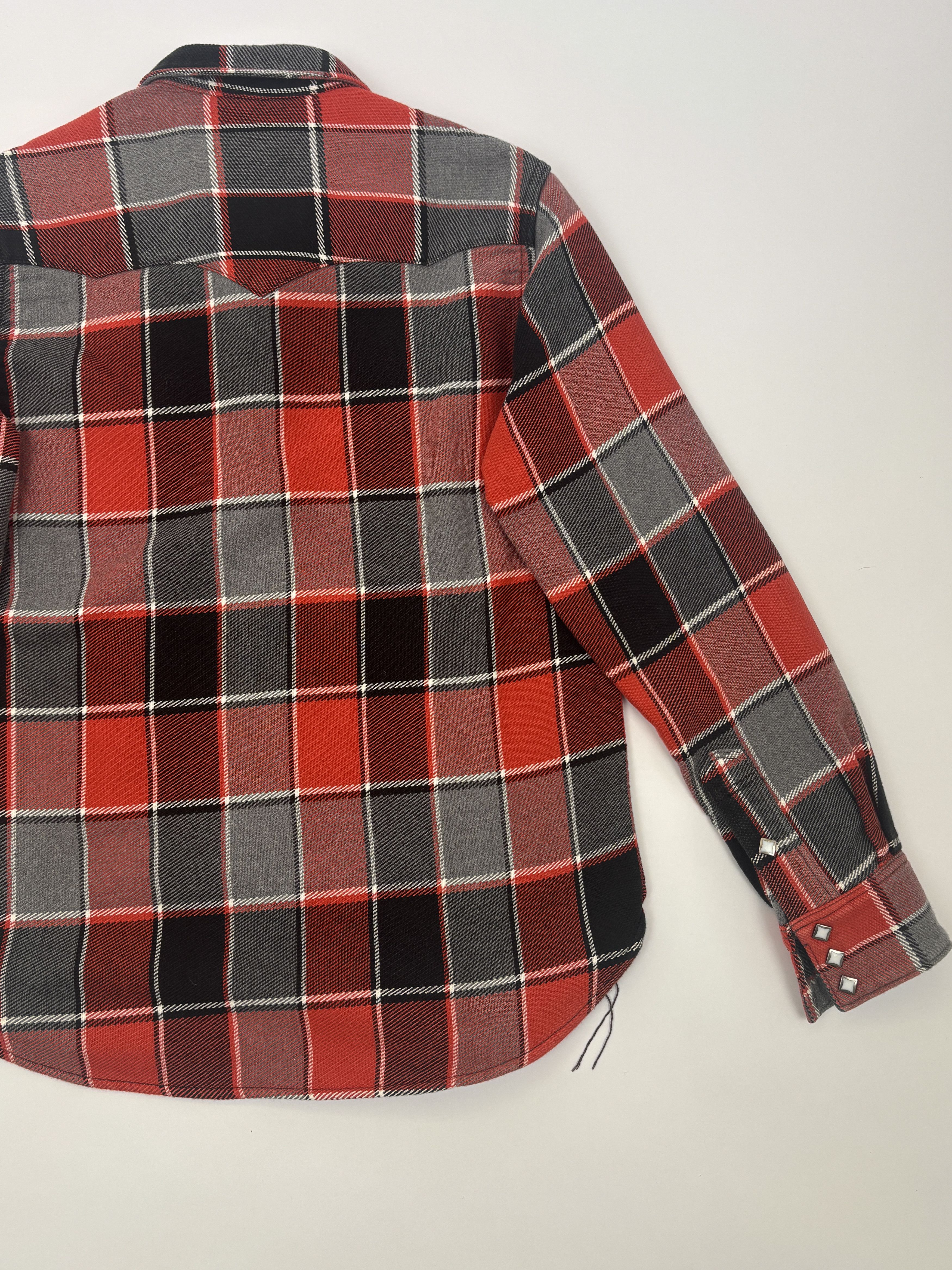The Real McCoy's Joe McCoy Western Flannel Shirt Plaid Cotton Made in Japan Size US S / EU 44-46 / 1 - 9 Thumbnail