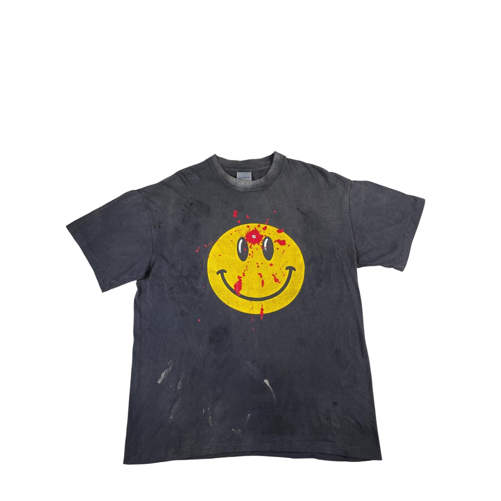 Saint Michael 'Readymade Smile' Grey Tee