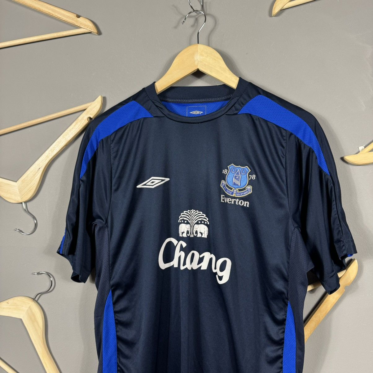 Umbro Umbro Everton 2005 Blokcore Soccer Jersey Size US L / EU 52-54 / 3 - 2 Thumbnail