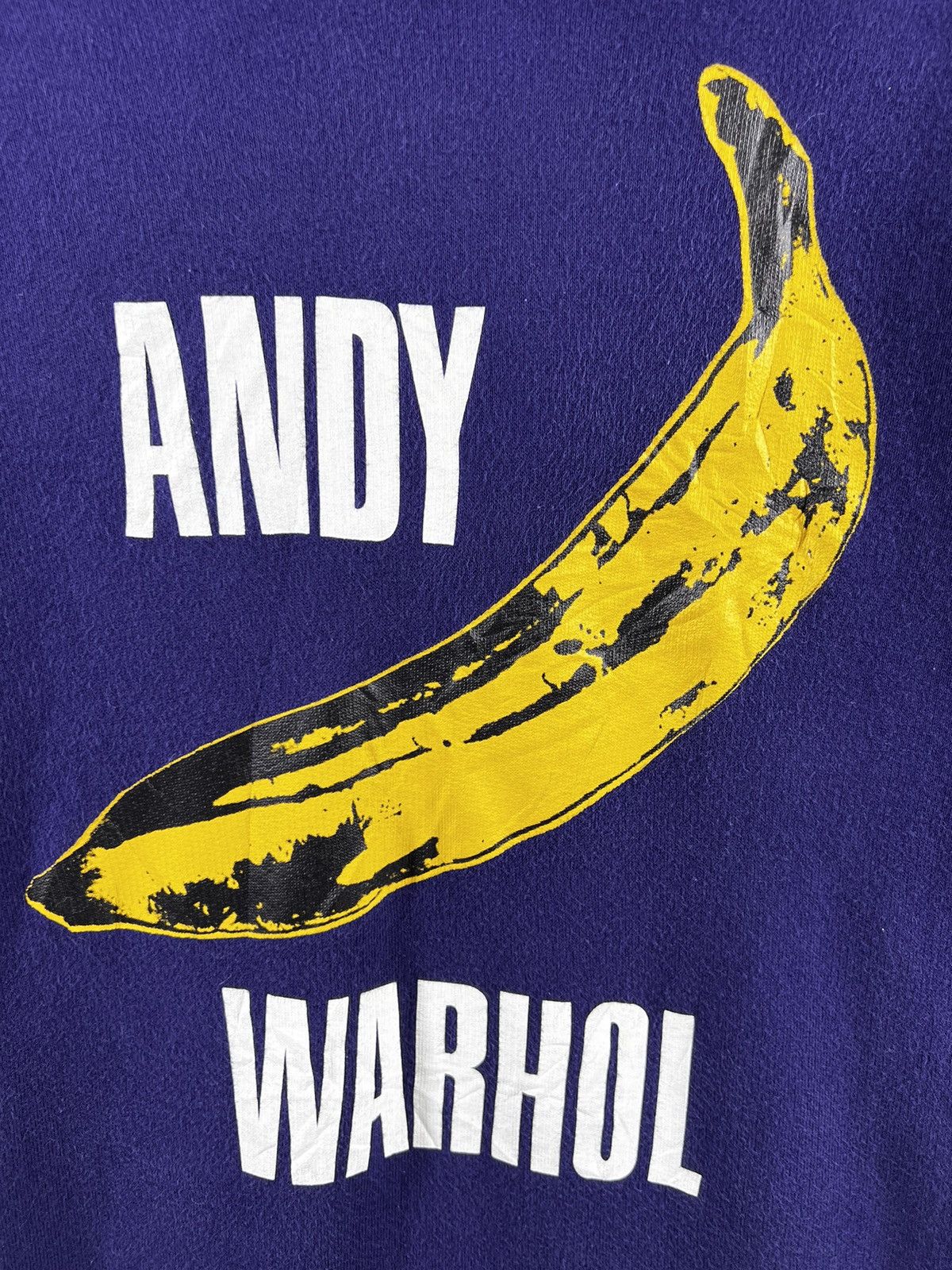 Andy Warhol × Japanese Brand × Uniqlo 🔥 KIDS 🔥 Uniqlo Andy Warhol Sweat Hoodie - 150 Size US S / EU 44-46 / 1 - 4 Thumbnail
