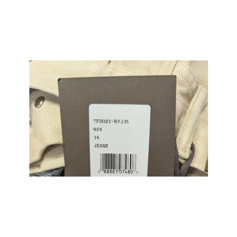 Tom Ford o1rshd1 Tapered Cotton Chino Jeans in Beige Size US 34 / EU 50 - 21 Thumbnail