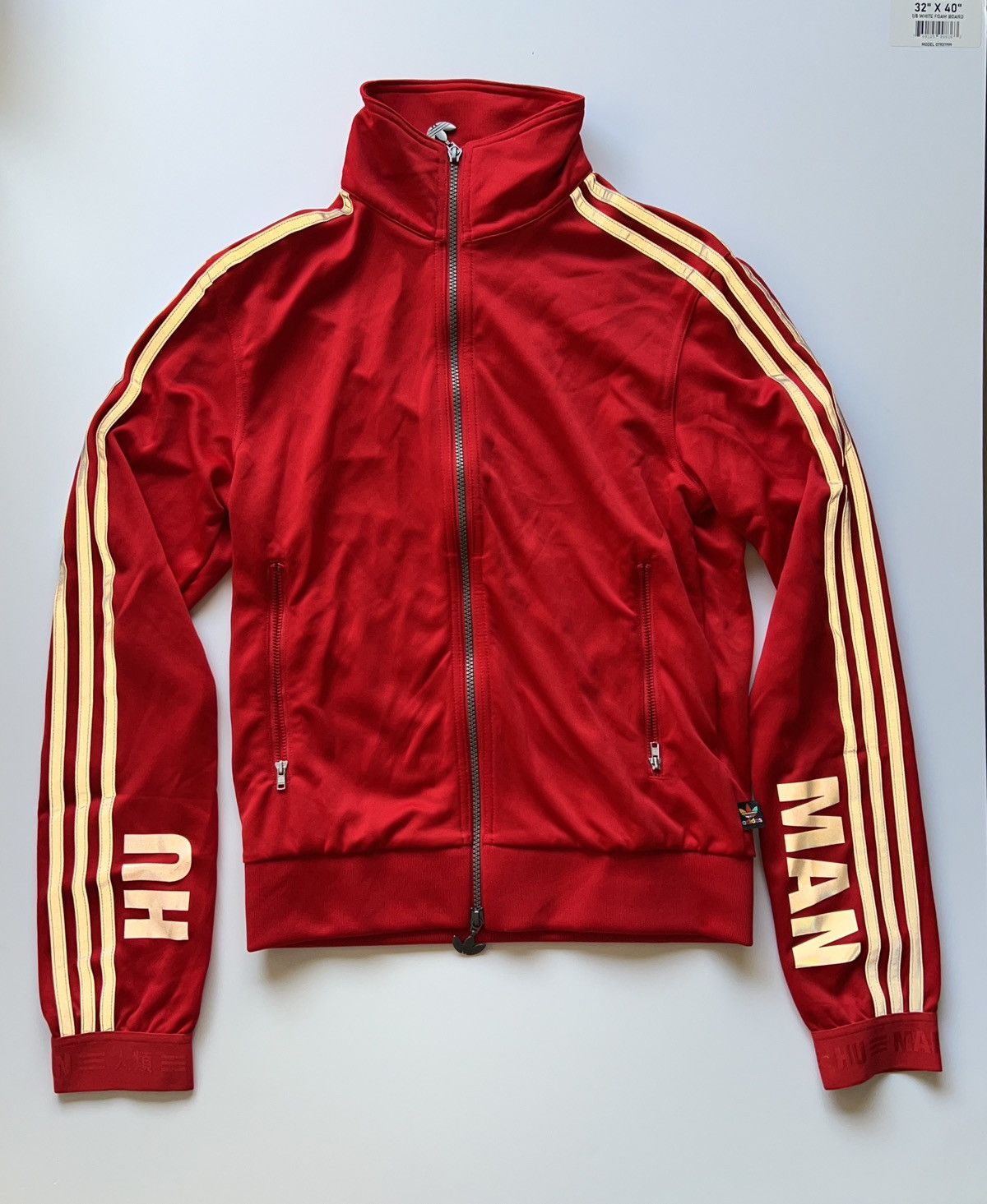 Adidas Adidas X Human Race 3M Track Top Red Size US S / EU 44-46 / 1 - 2 Thumbnail