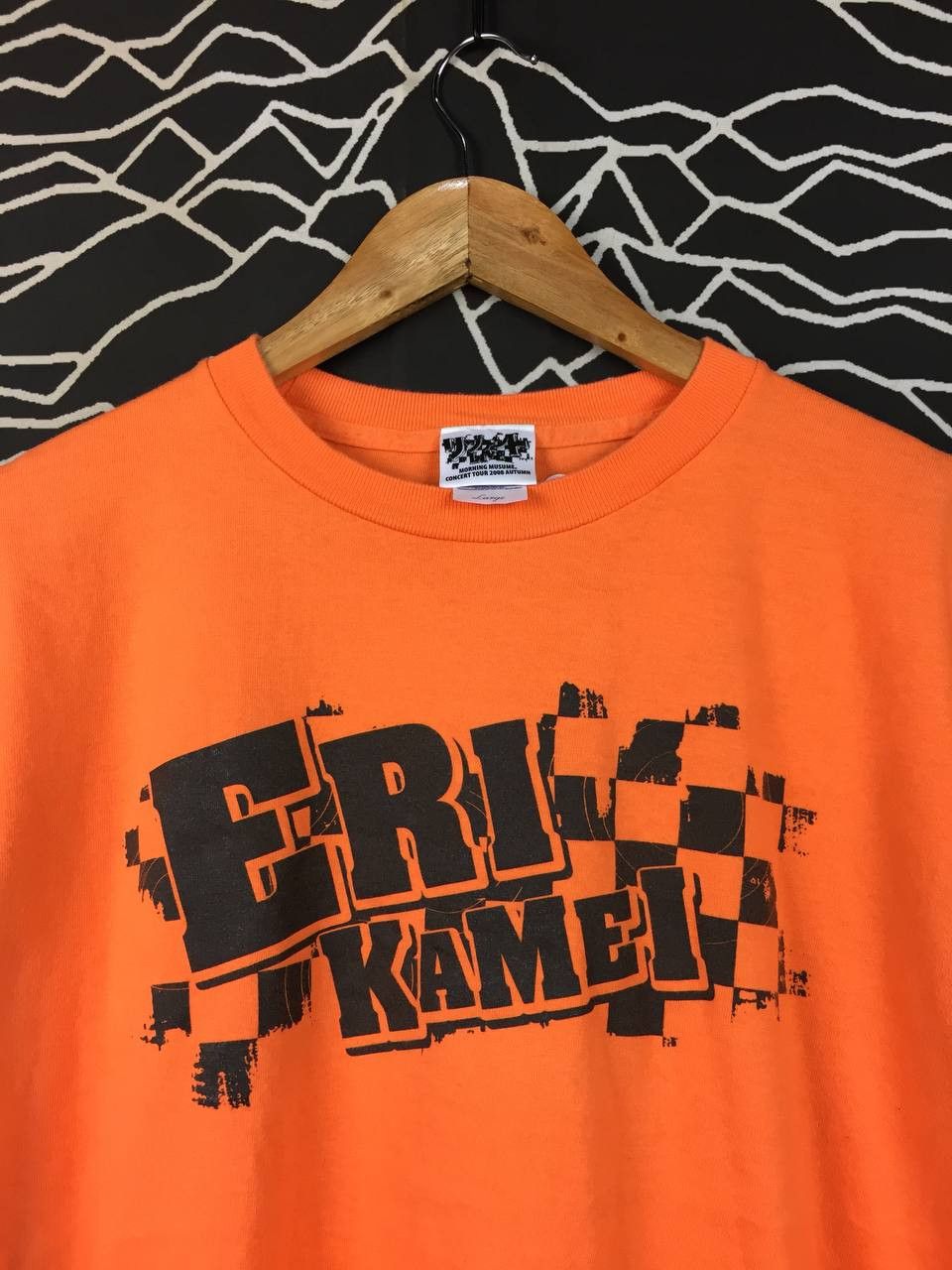 Band Tees Eri Kamei Morning Musume '08 Autumn Tour Hello! Project Tee Size US L / EU 52-54 / 3 - 3 Thumbnail