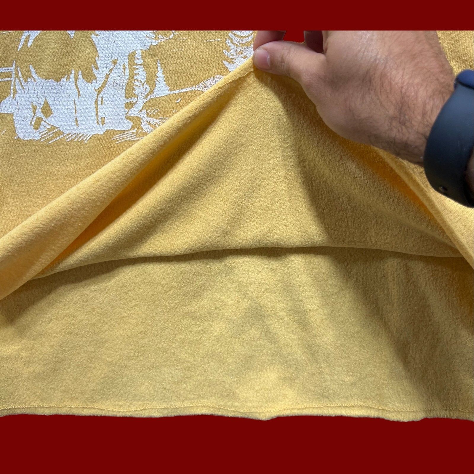 Other Women’s Crop Top Sweatshirt - Yellow - Extra Larga Size XL / US 12-14 / IT 48-50 - 8 Thumbnail