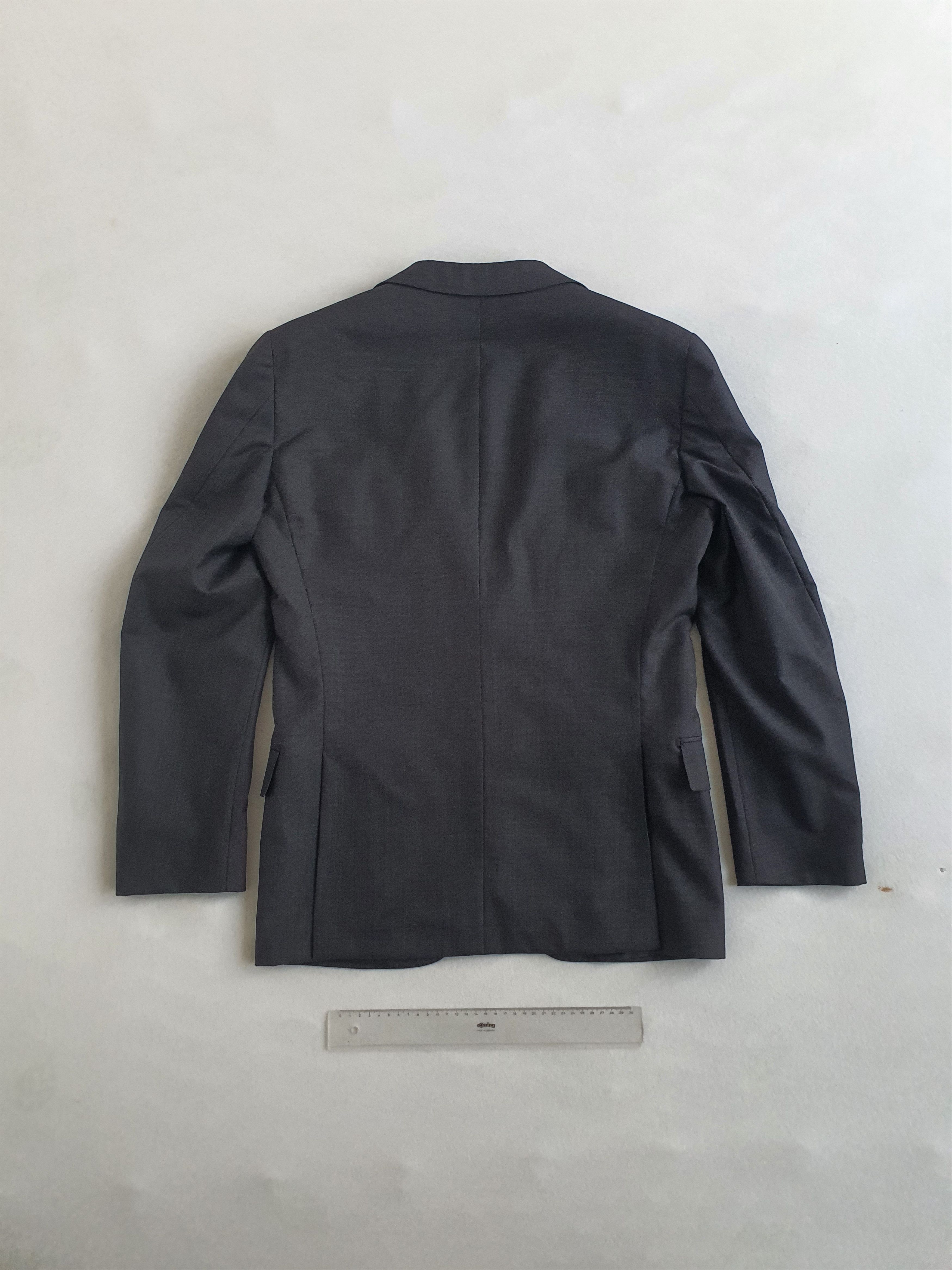 Ermenegildo Zegna ''15 MILMIL 15'' Sports Coat Suit Jacket - Gray Puppytooth Size 38S - 2 Thumbnail
