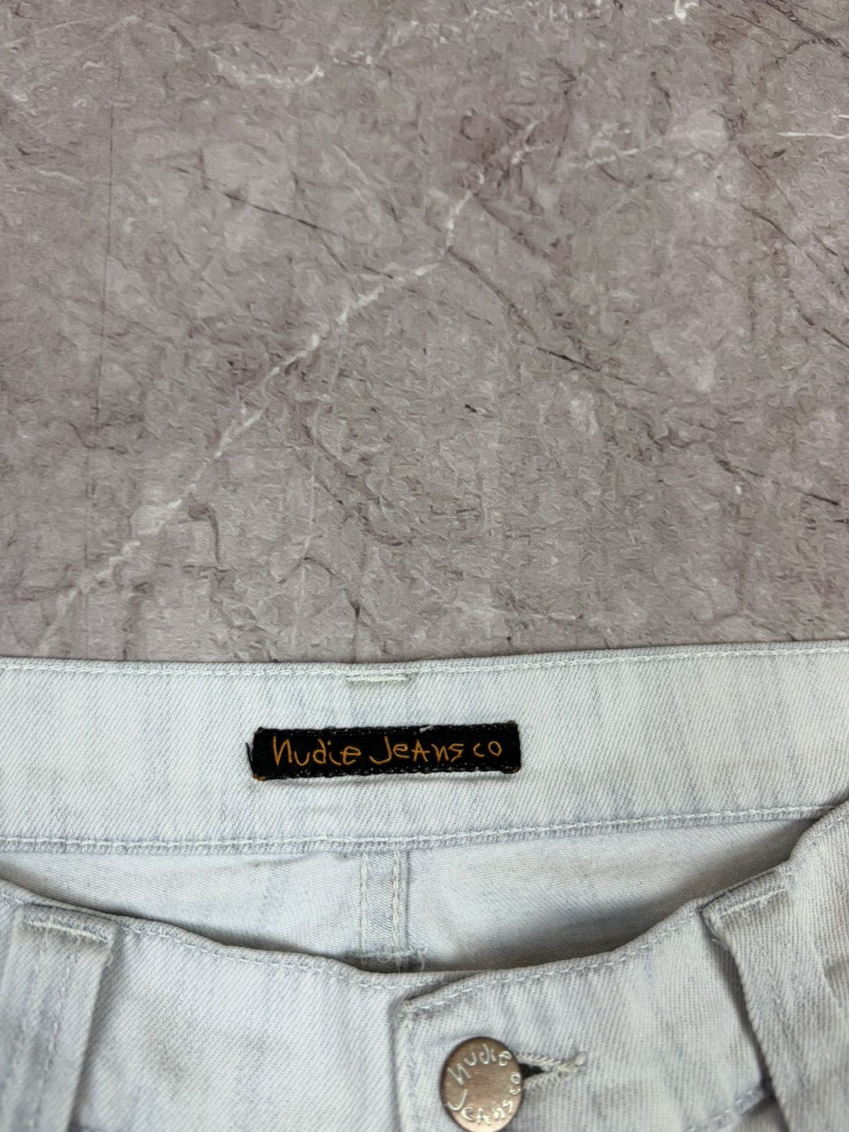 Nudie Jeans Nudie Jeans Co Slim Light Wash Denim - Made in Italy W34 L32 Size US 34 / EU 50 - 13 Thumbnail