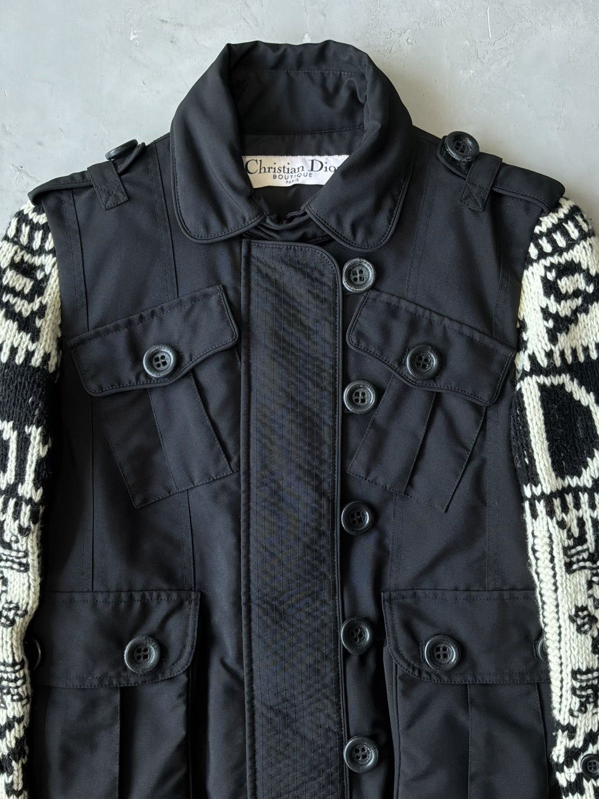 Dior Dior - Galliano Era Hybrid Jacket Size XS / US 0-2 / IT 36-38 - 3 Thumbnail