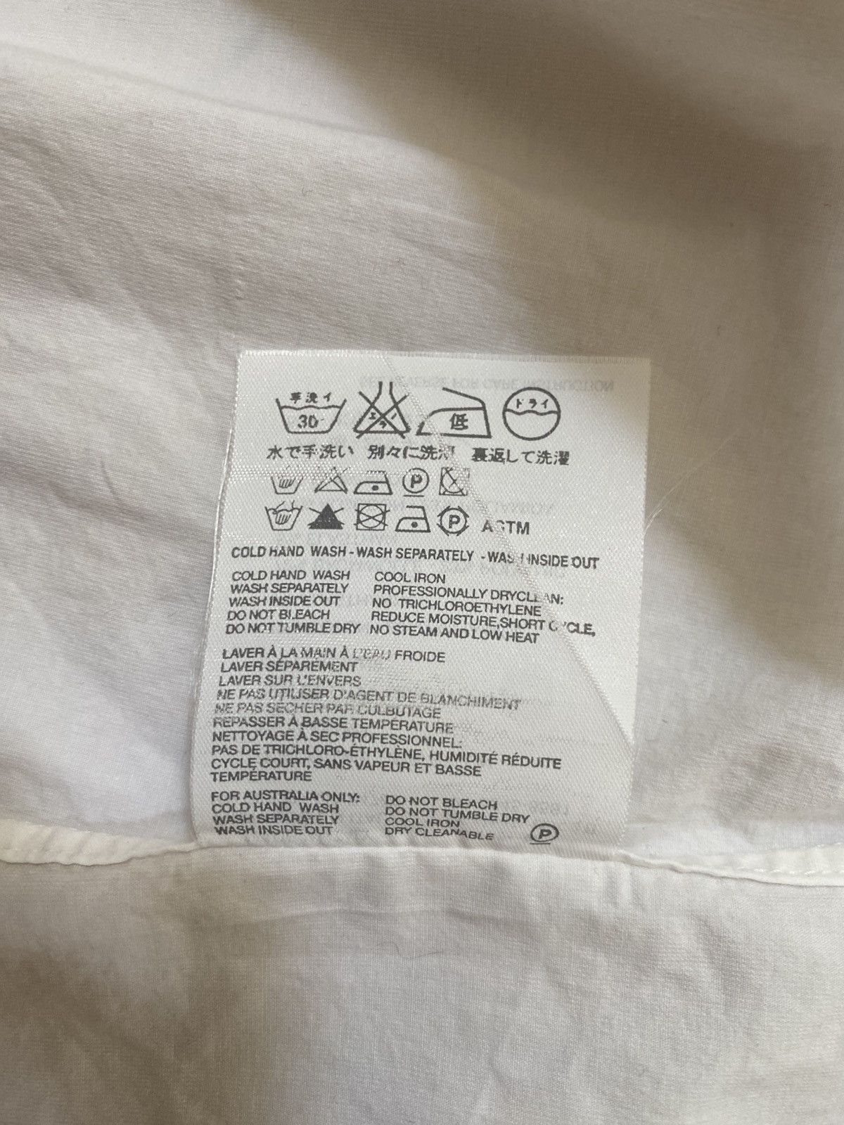 Helmut Lang Helmut Lang Classic White Button-Up Shirt Size US M / EU 48-50 / 2 - 7 Thumbnail
